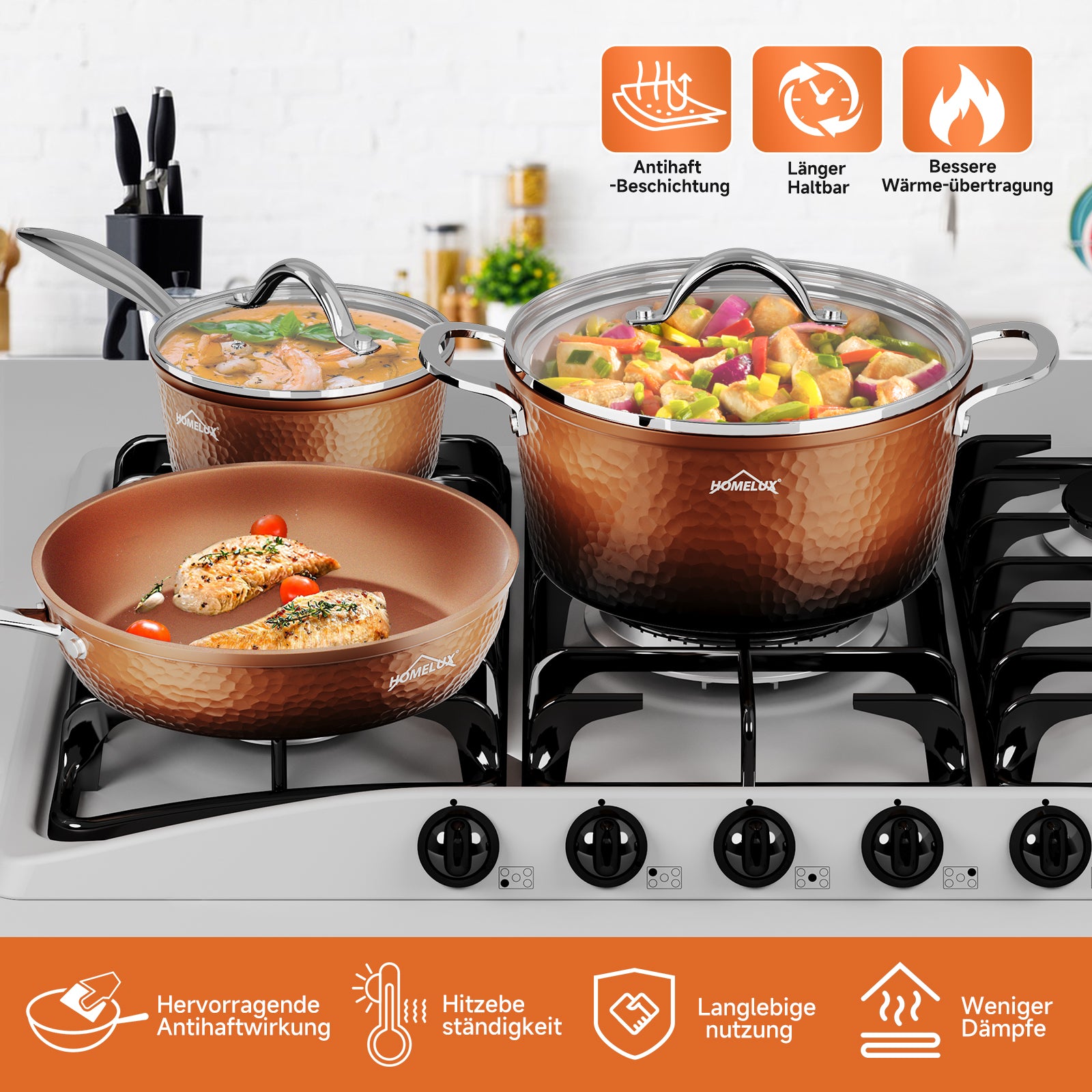 Auswahl des Kochgeschirrmaterials: Vor- und Nachteile verschiedener Materialien