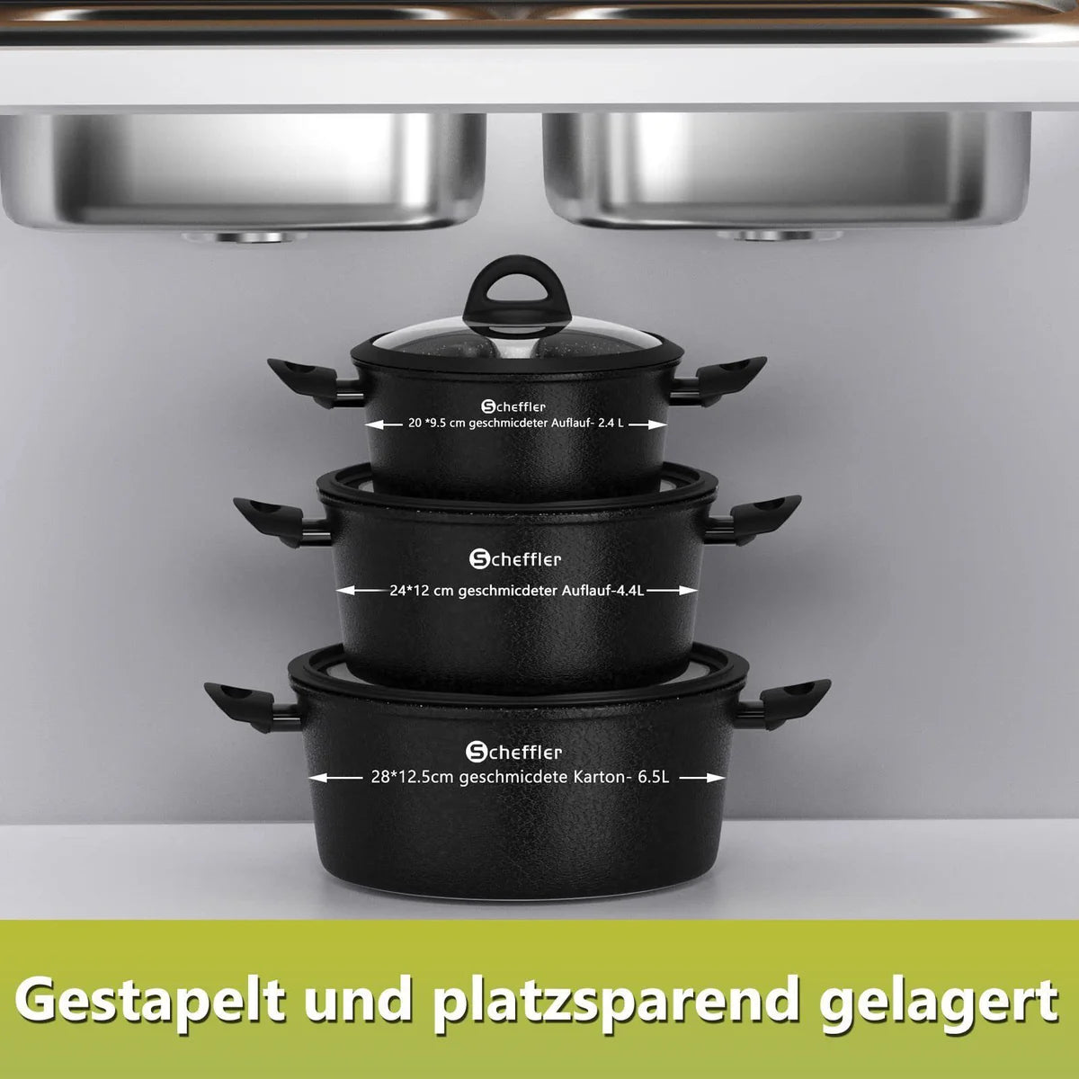 Das Ultimative Scheffler Topfset: Qualität und Vielseitigkeit für Ihre Küche.