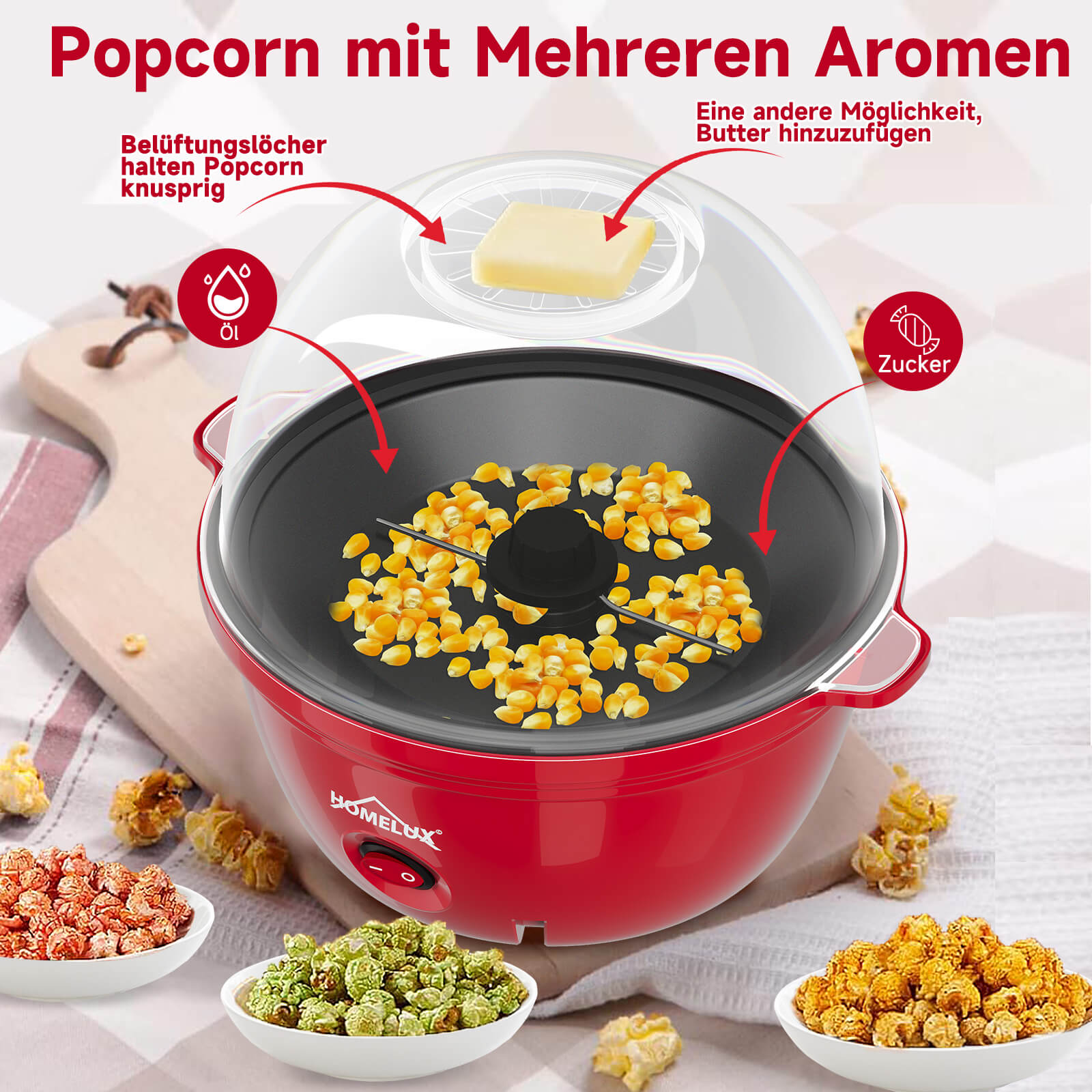 Frisches Popcorn in Minuten ohne Fett und Chaos: So gelingt der perfekte Filmabend
