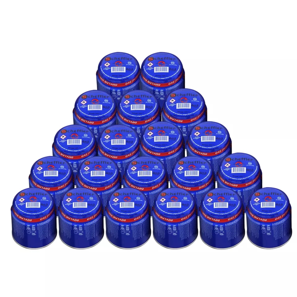 Gaskocher mit Stechgaskartuschen 190g Campingkocher Butangasbrenner für Camping