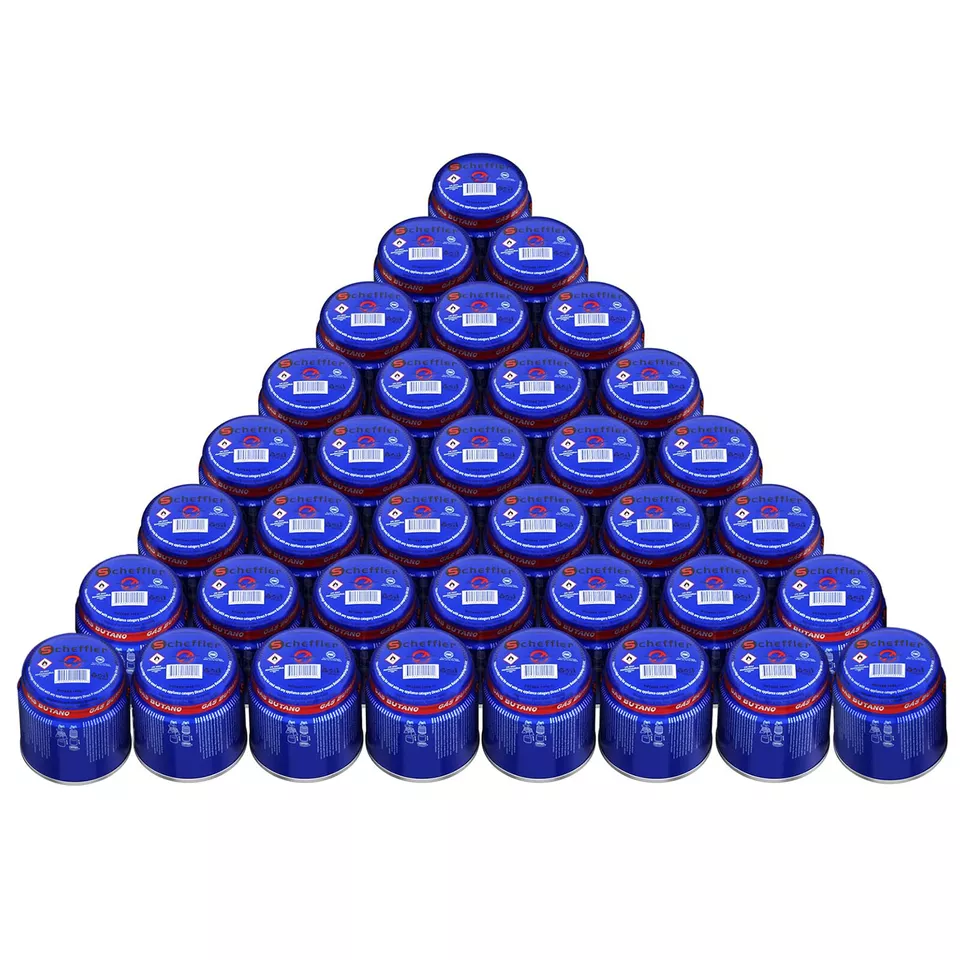 Gaskocher mit Stechgaskartuschen 190g Campingkocher Butangasbrenner für Camping