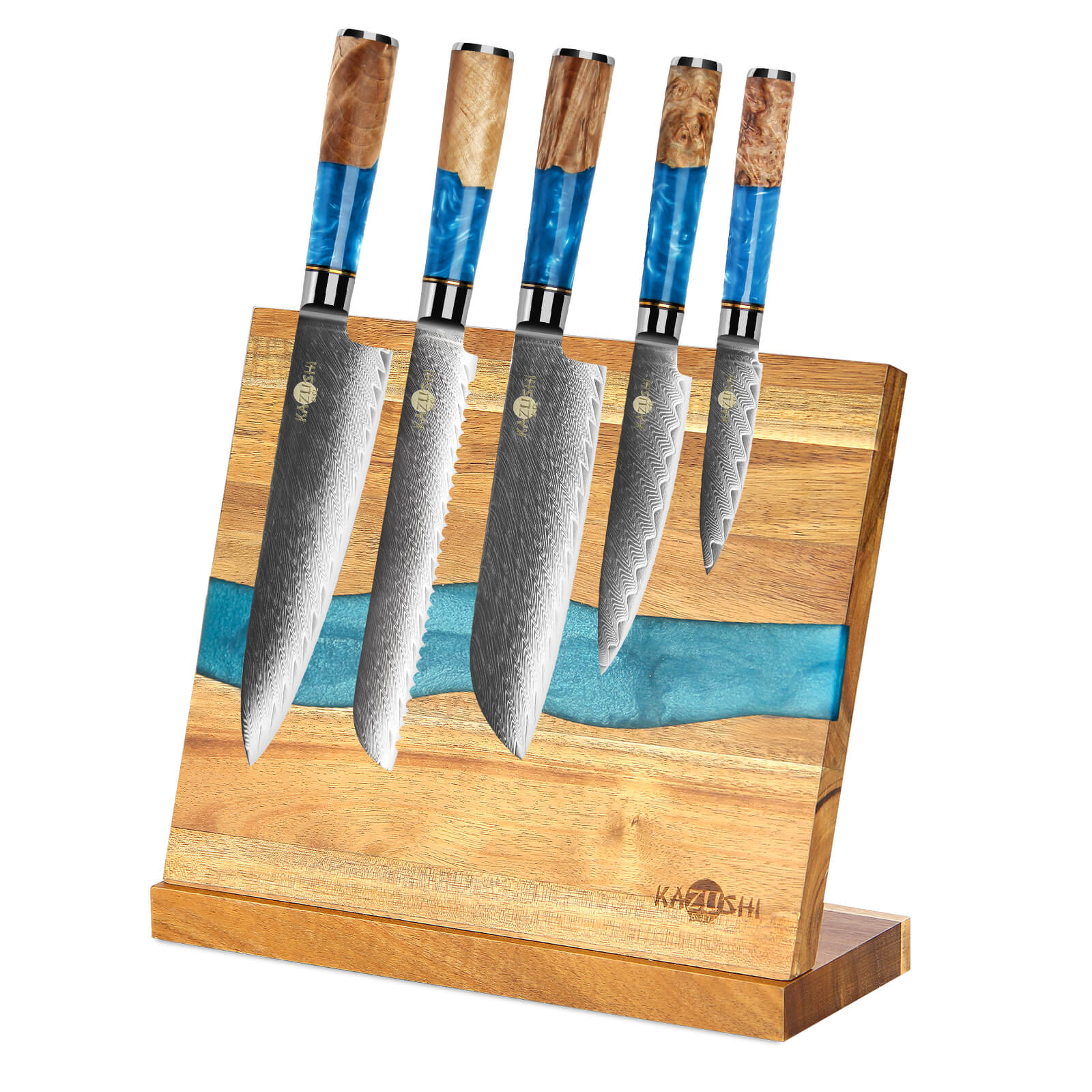 Messerblock Magnetisch, 26x22,5cm, Messerhalter zur sicheren, sauberen und ordentlichen Aufbewahrung von Messern, stabiler Messerblock