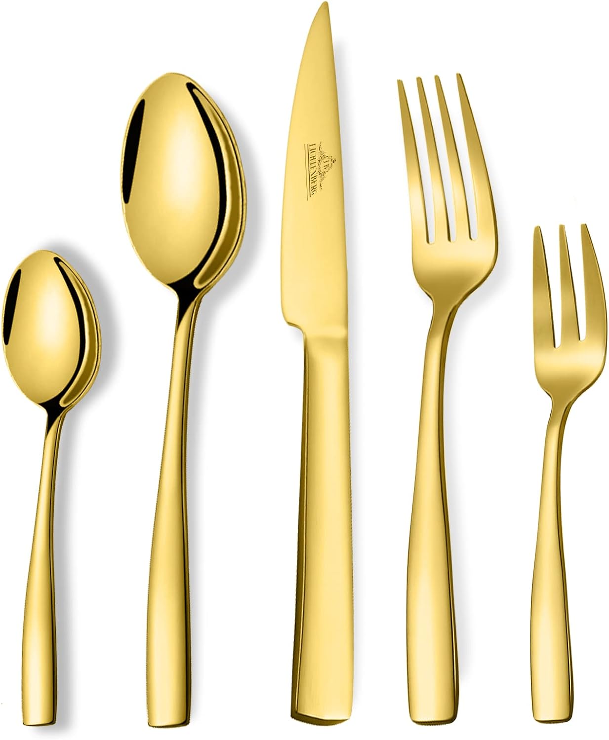 72-teiliges Besteckset aus glänzendem 18/10-Edelstahl für 12 Personen. Spülmaschinenfest & langlebig. Perfekt für jede Gelegenheit