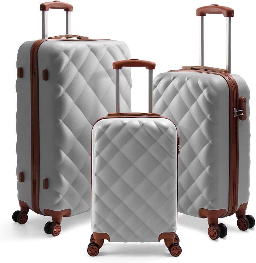 3 Teilig Reisekoffer Set aus ABS-Hartschale in M-L-XL von HOMELUX