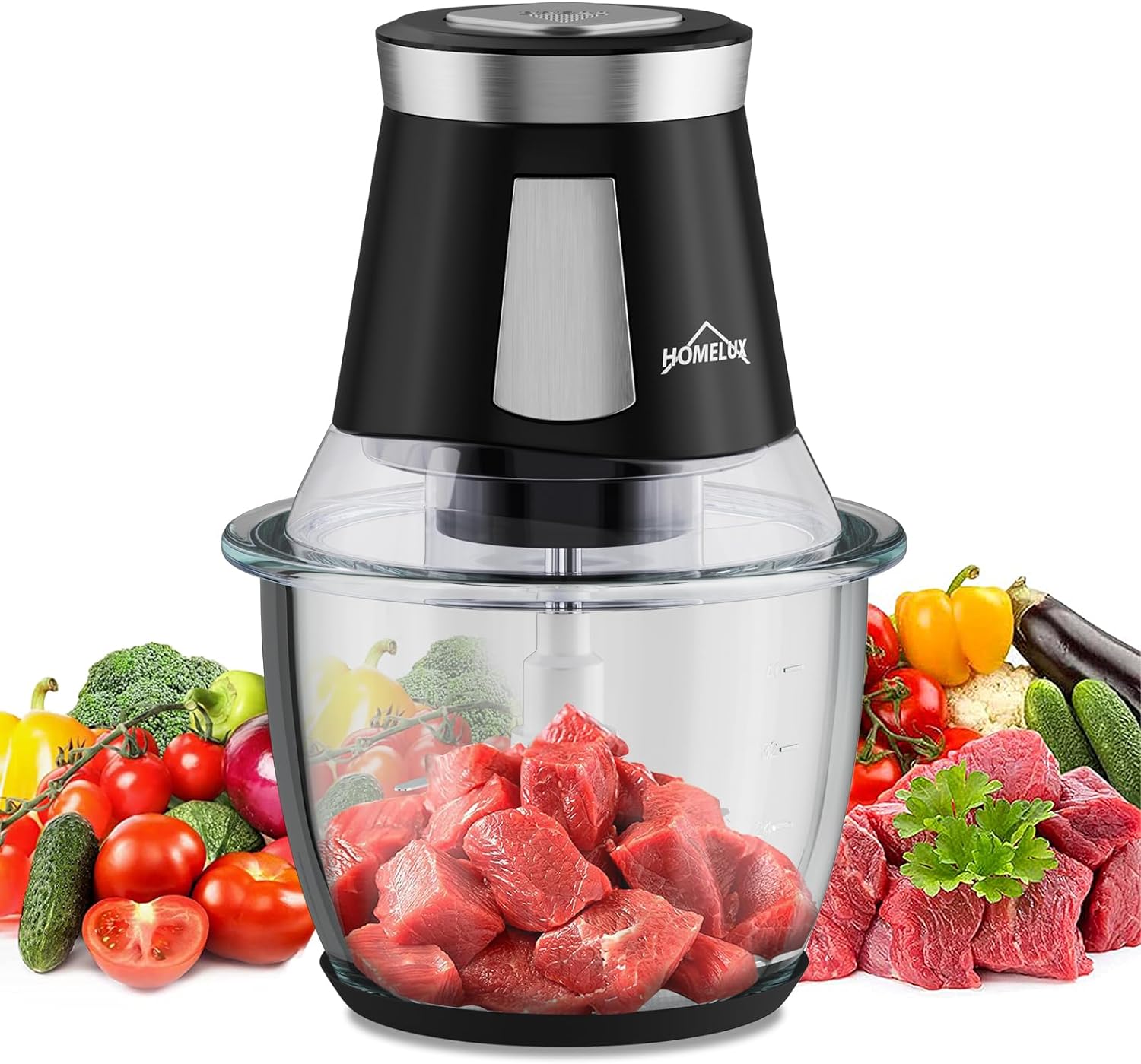 Vielseitiger HOMELUX Topf für gesundes Kochen und einfache Handhabung