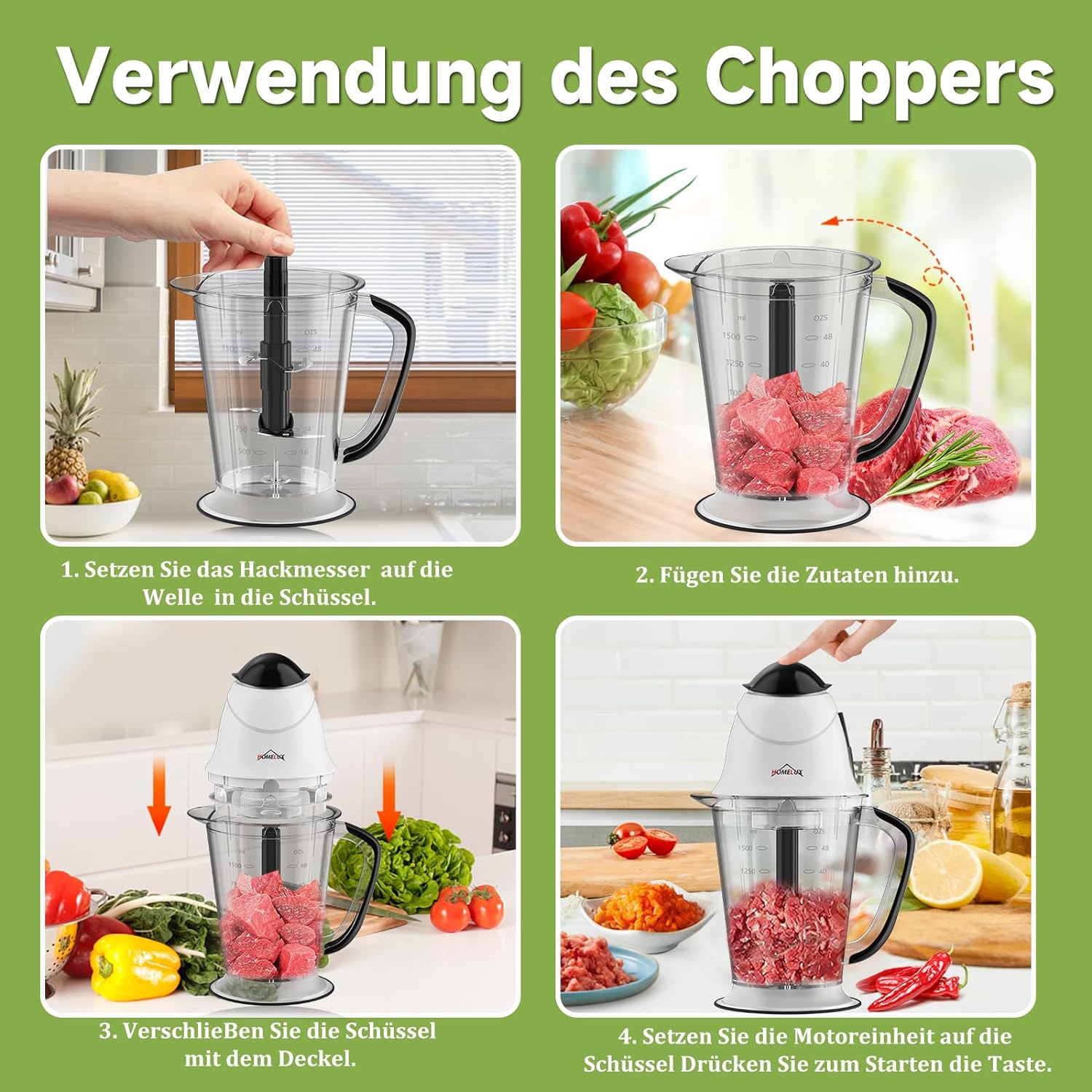 HOMELUX Induktionskochtopf für energiesparendes und gesundes Kochen