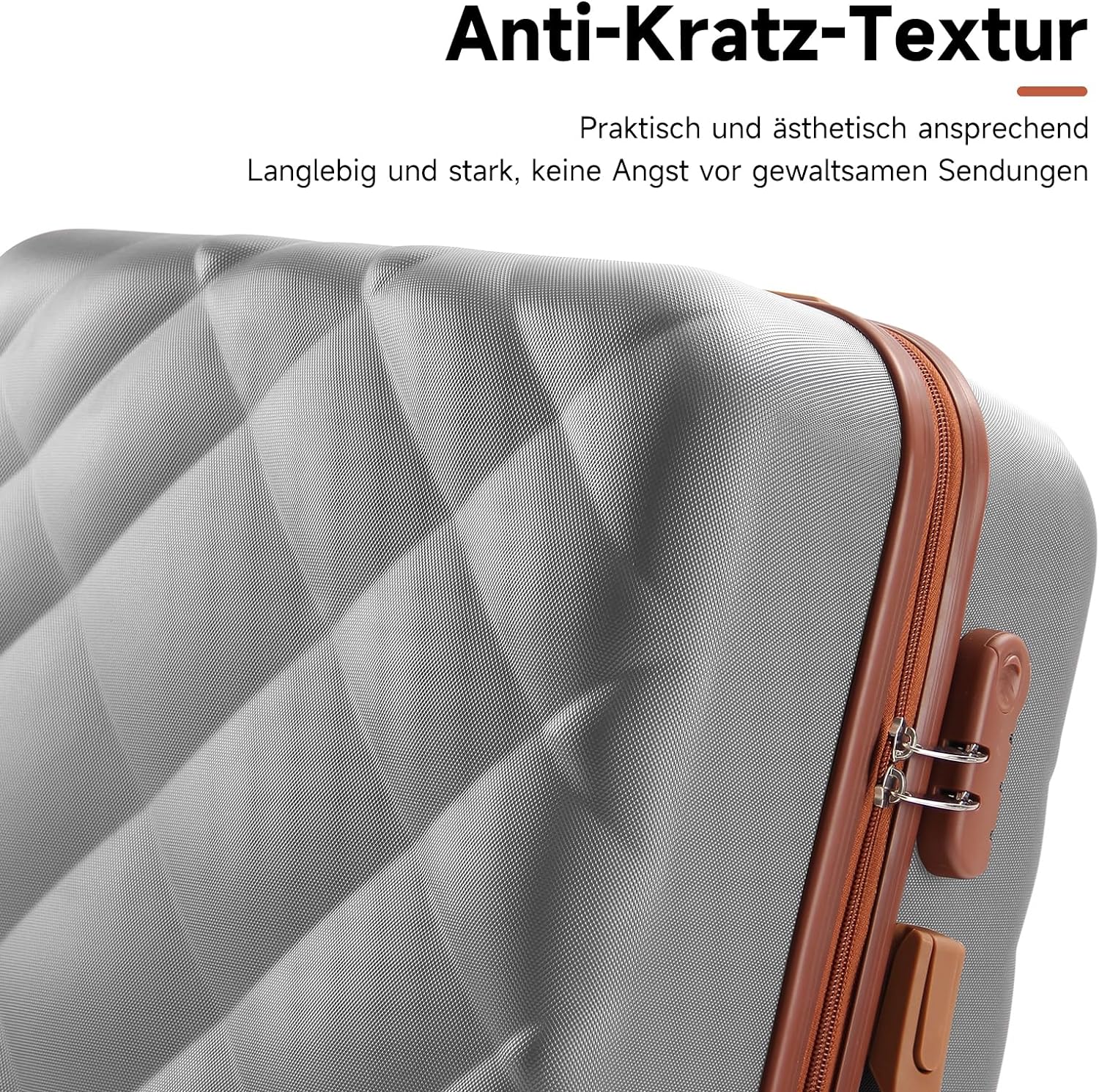 HOMELUX leichtes Kofferset mit ABS-Hartschale in M, L und XL