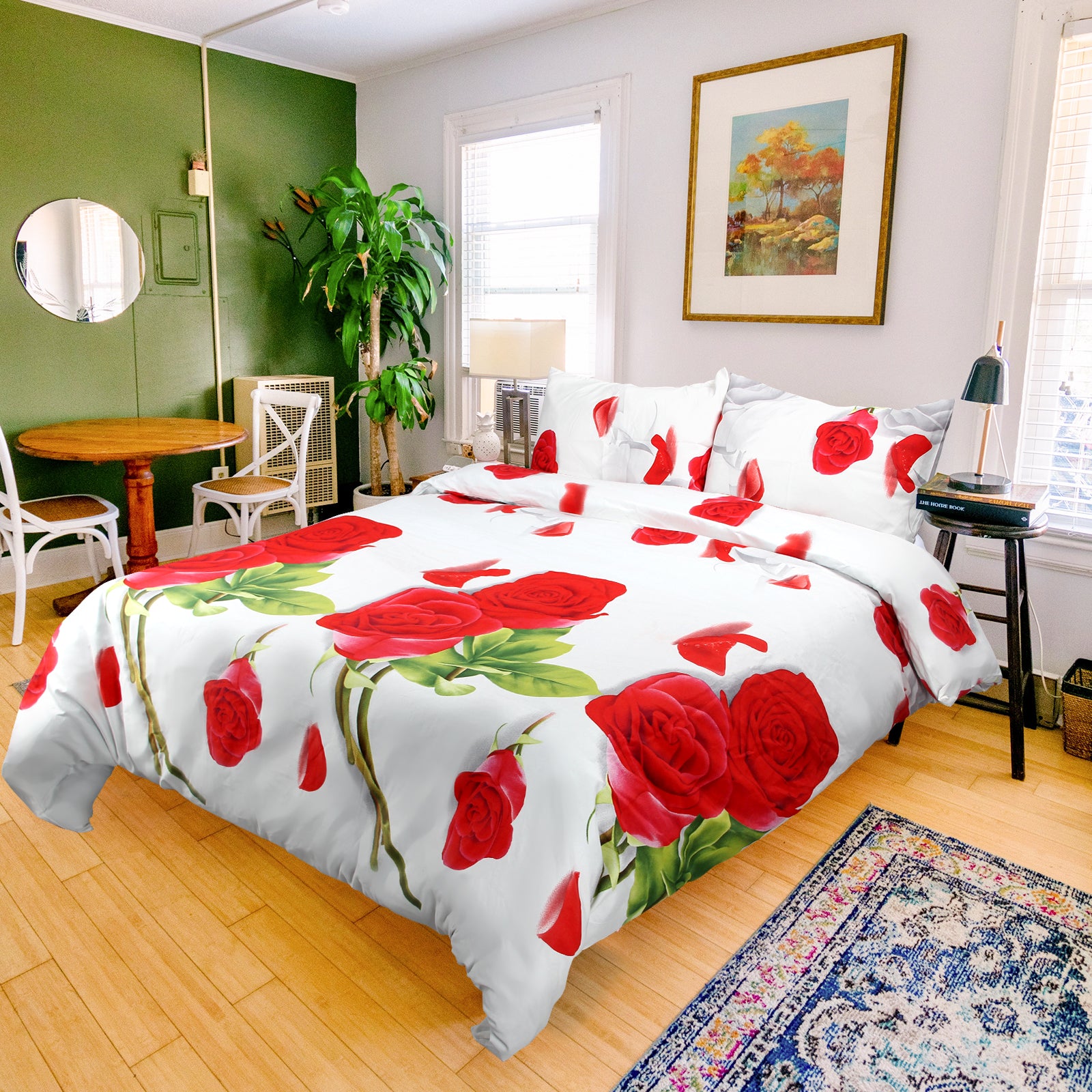 Bettwäsche-Set mit 2 Kissenbezügen 50x70 cm