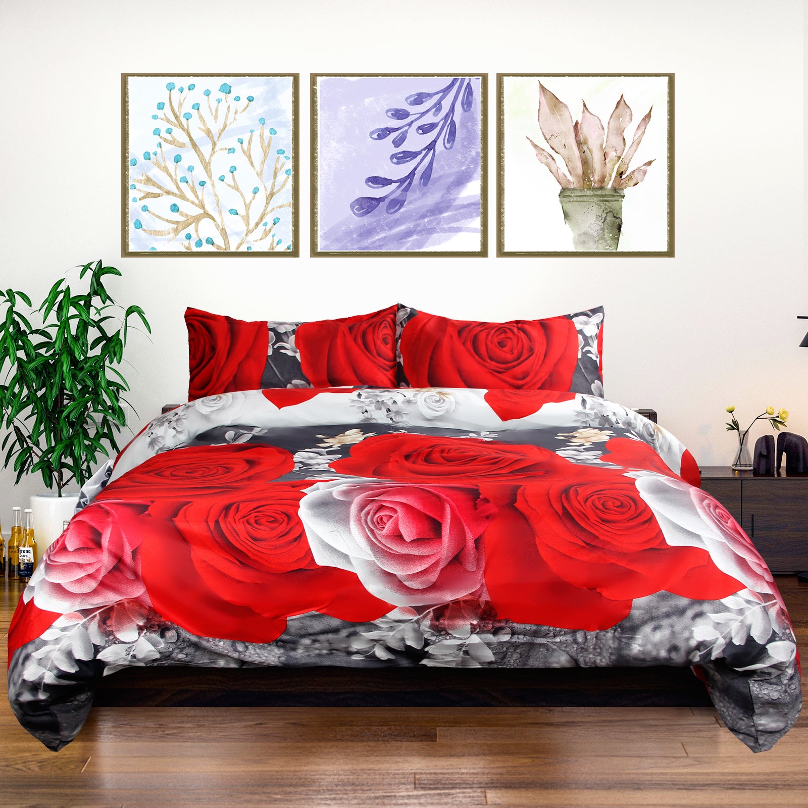 Bettwäsche für jede Jahreszeit, aus feinen Fasern gefertigt und besonders formbeständig