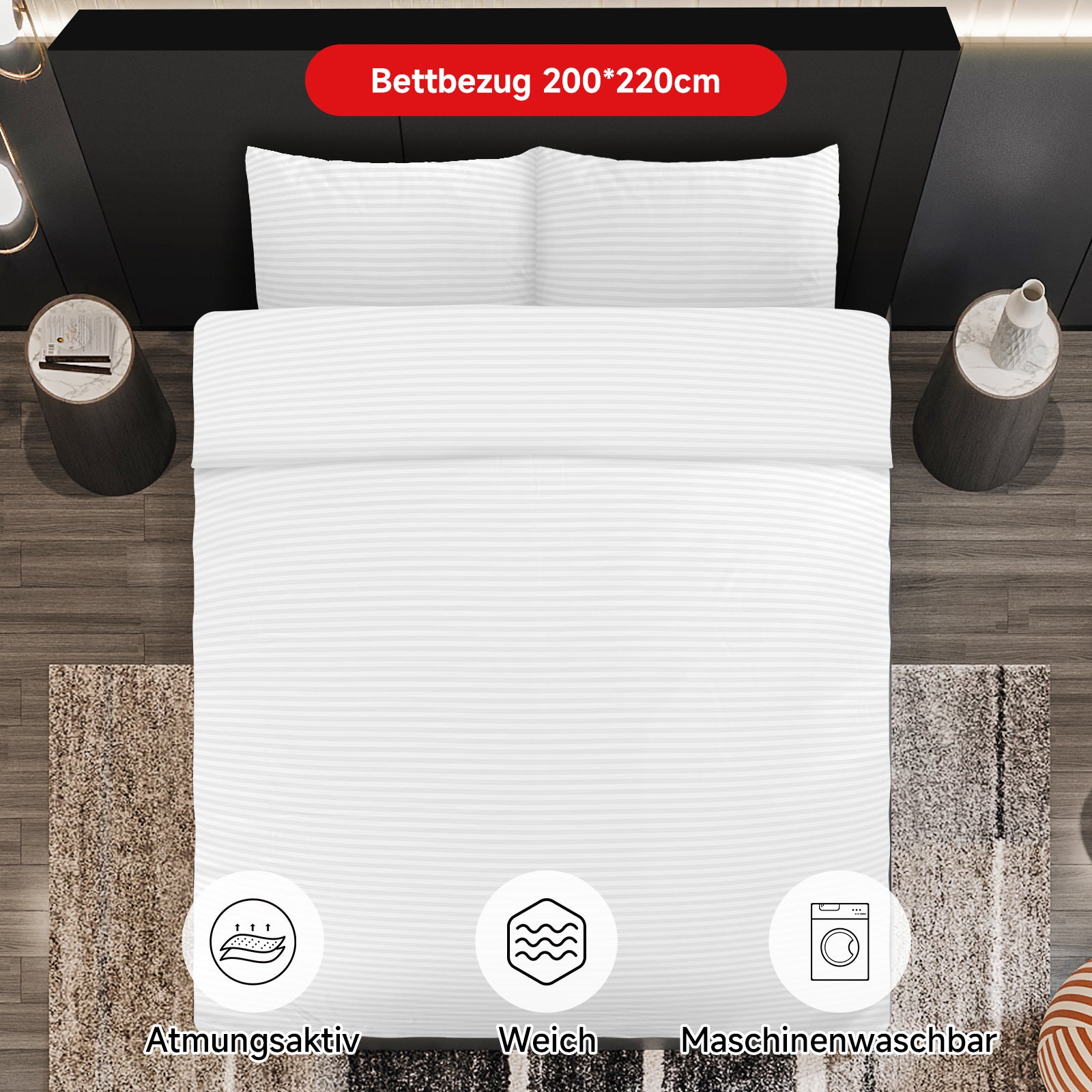 Homelux Bettwäsche-Set – Ideal für hygienische und bequeme Nächte