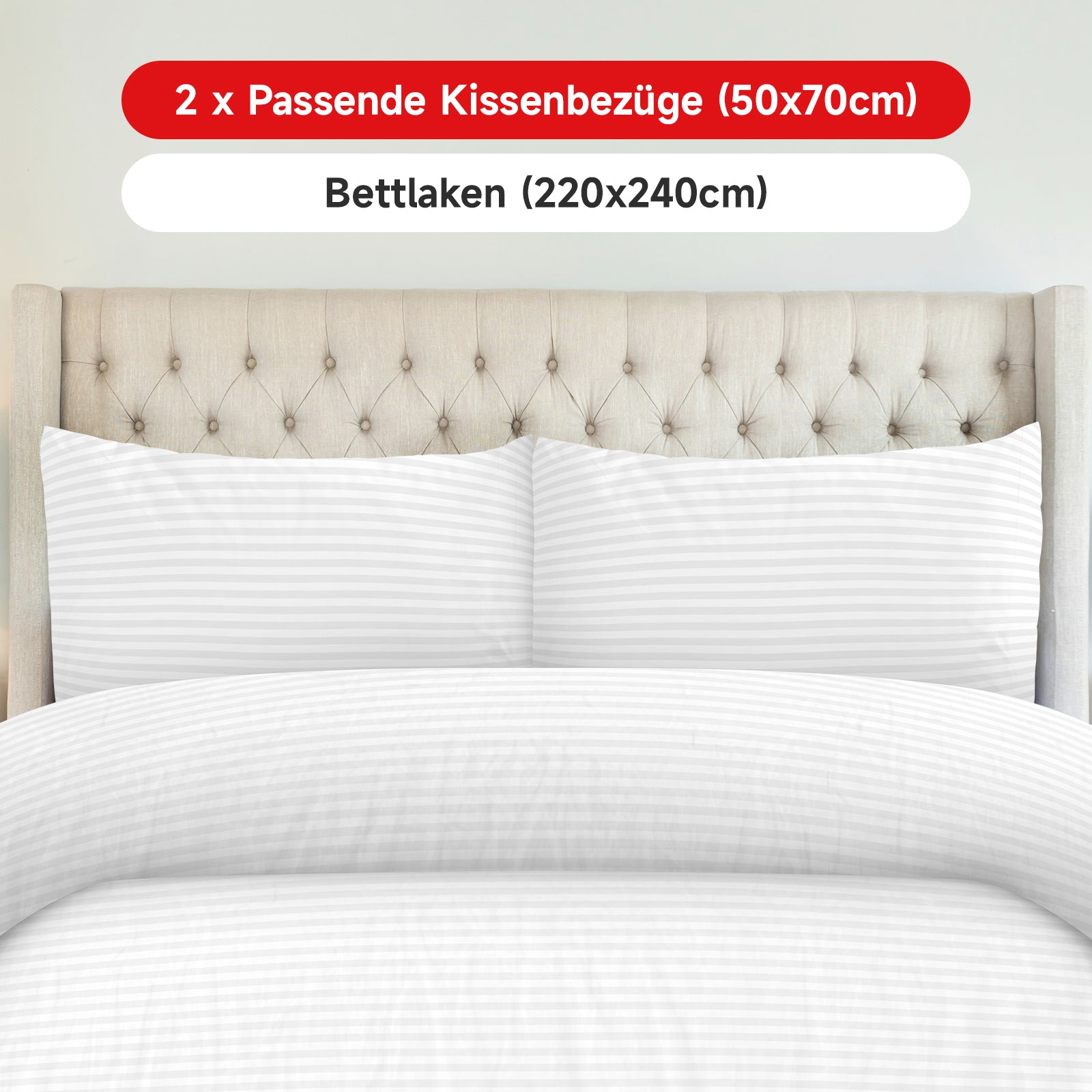 Waschbare Bettwäsche 220x240 – Behält auch nach mehreren Wäschen die Form