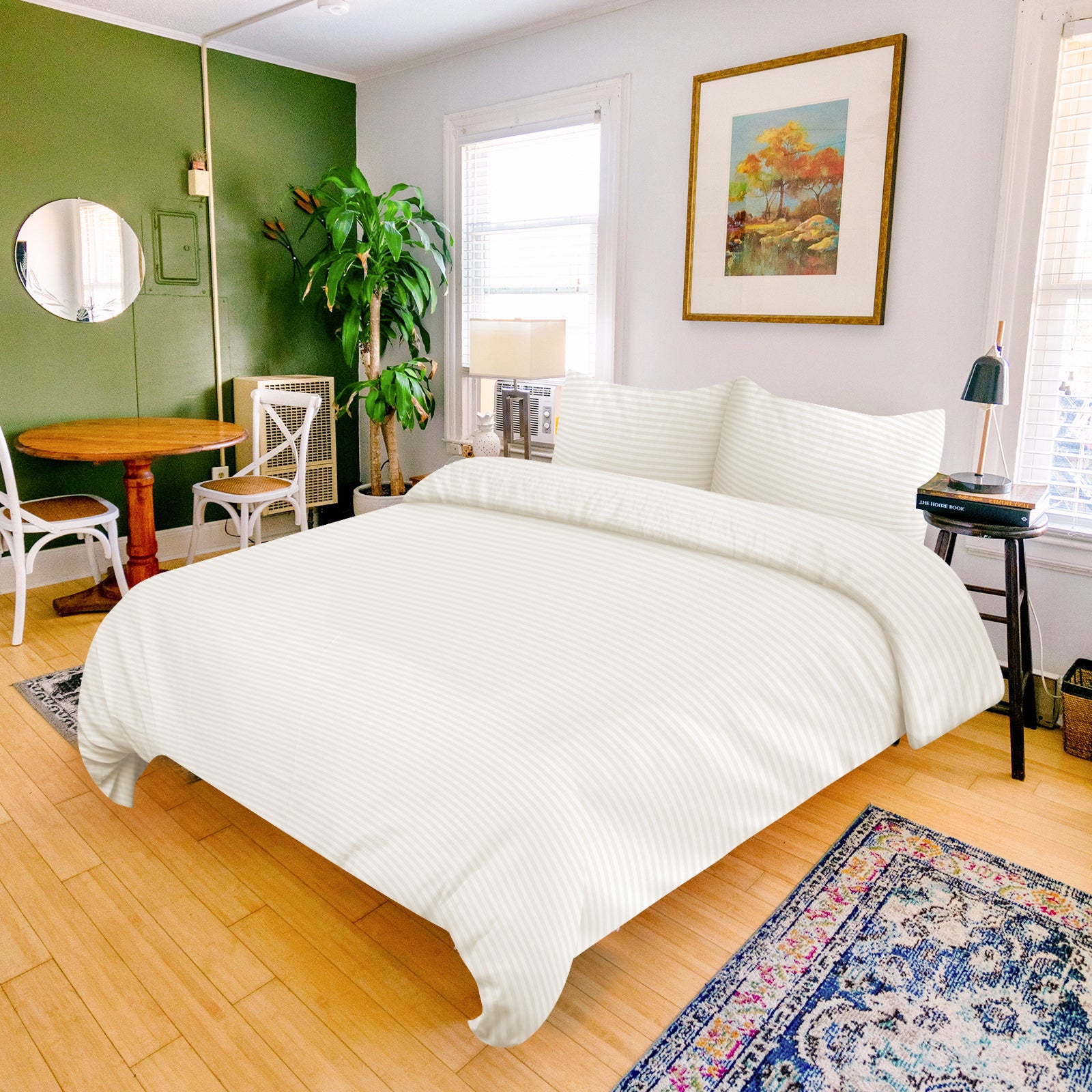 Bettwäsche-Set 220x240 mit 2 Kissenbezügen – Stilvolles Design