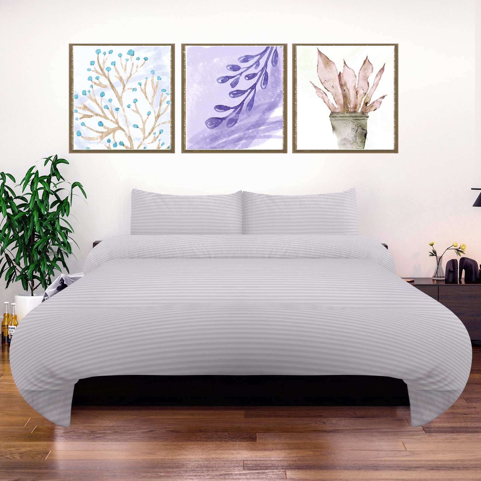 Bettwäsche Set mit 240 cm Länge und 220 cm Breite