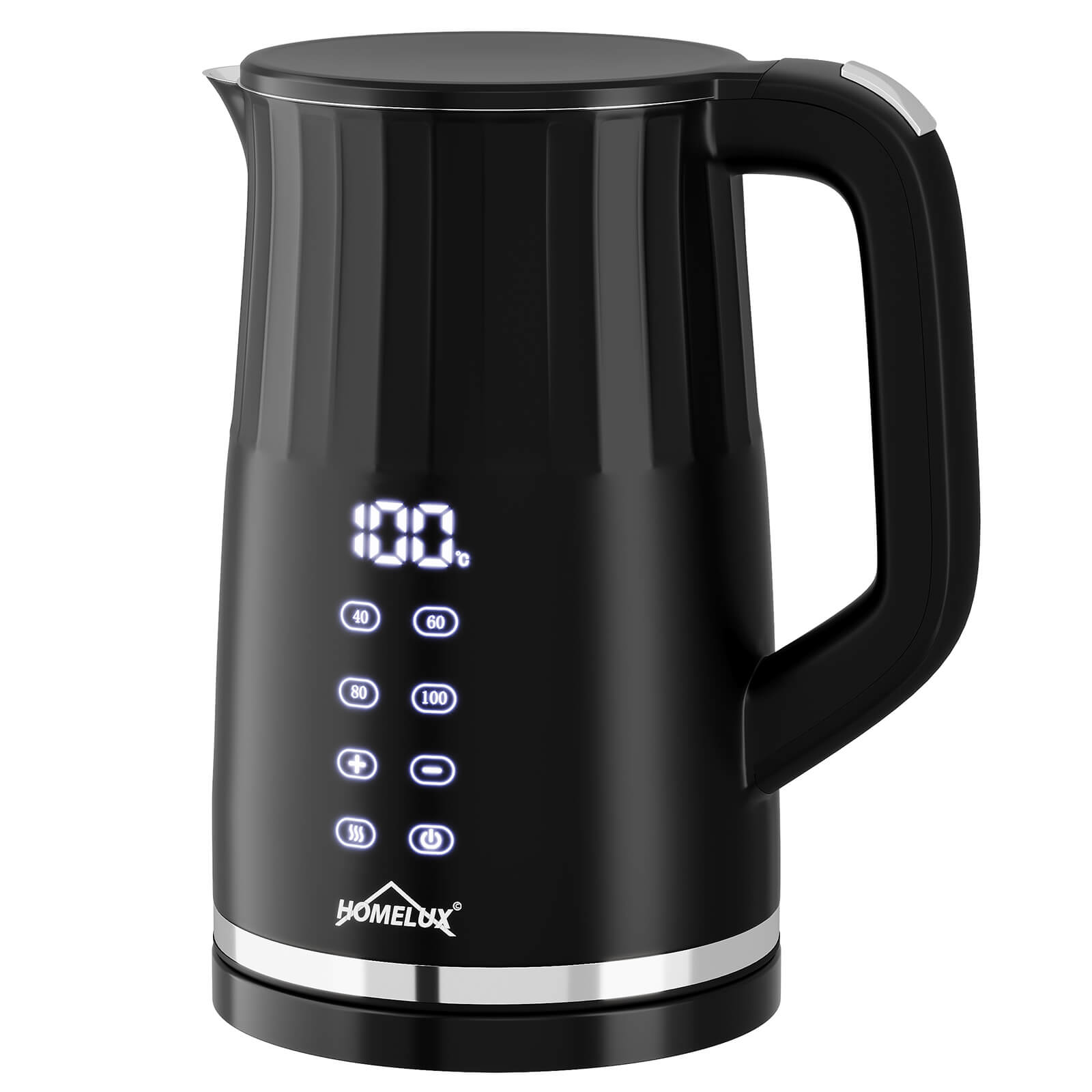 2200W Wasserkocher für exakte Temperaturanpassung