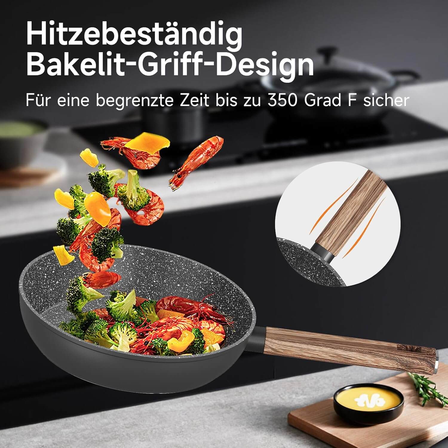 HOMELUX Topfset für anspruchsvolle Küchennutzung