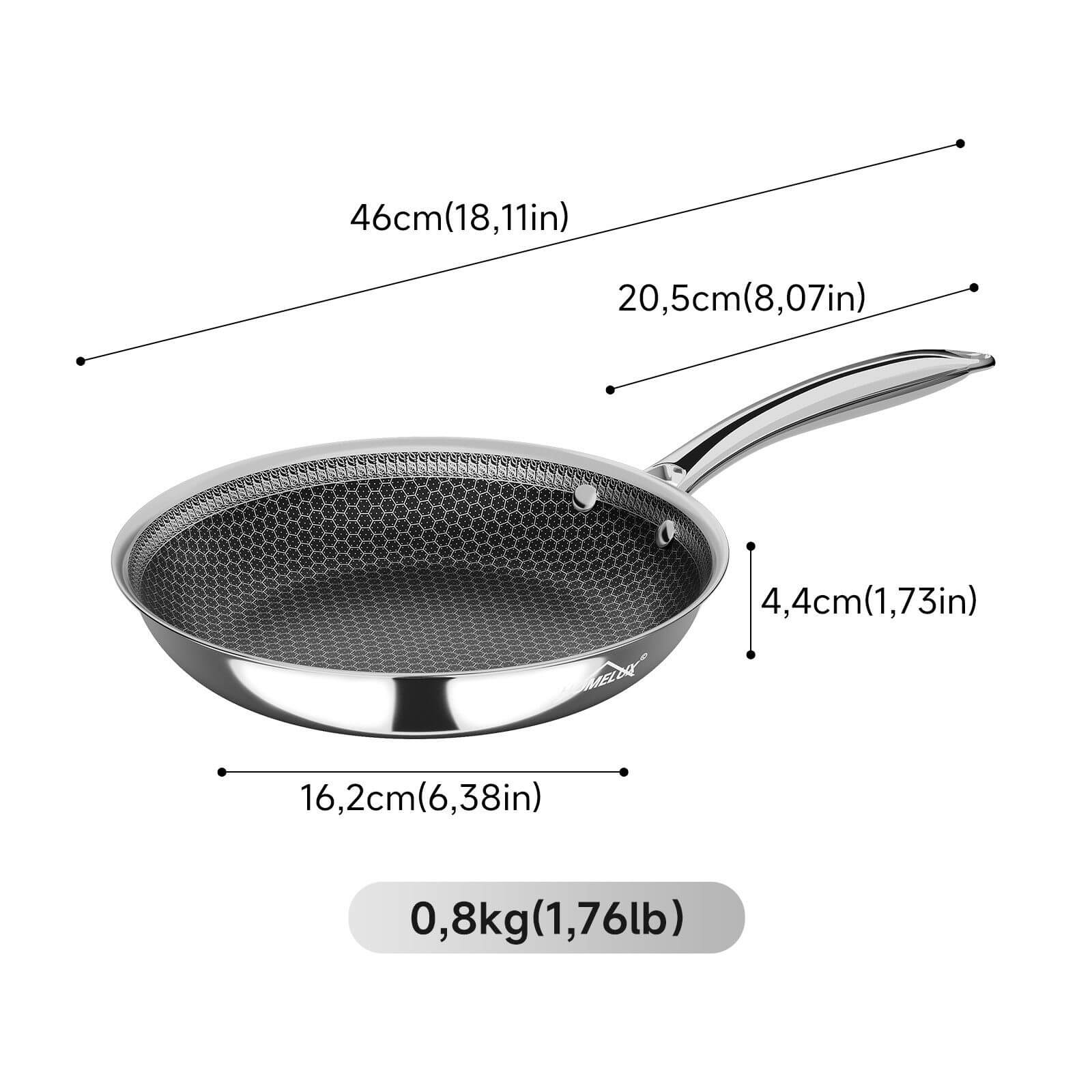Abnutzungsfeste Keramikbeschichtung Bratpfanne Metallspatel Verwendung Szene