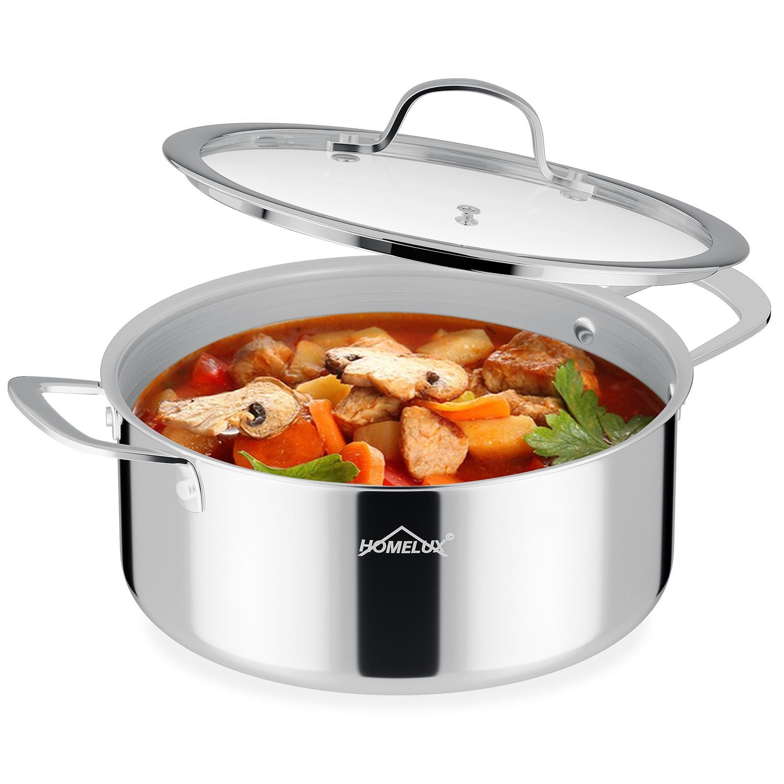 20/24/26 cm Edelstahl Kochtopf – ideal für jede Küche