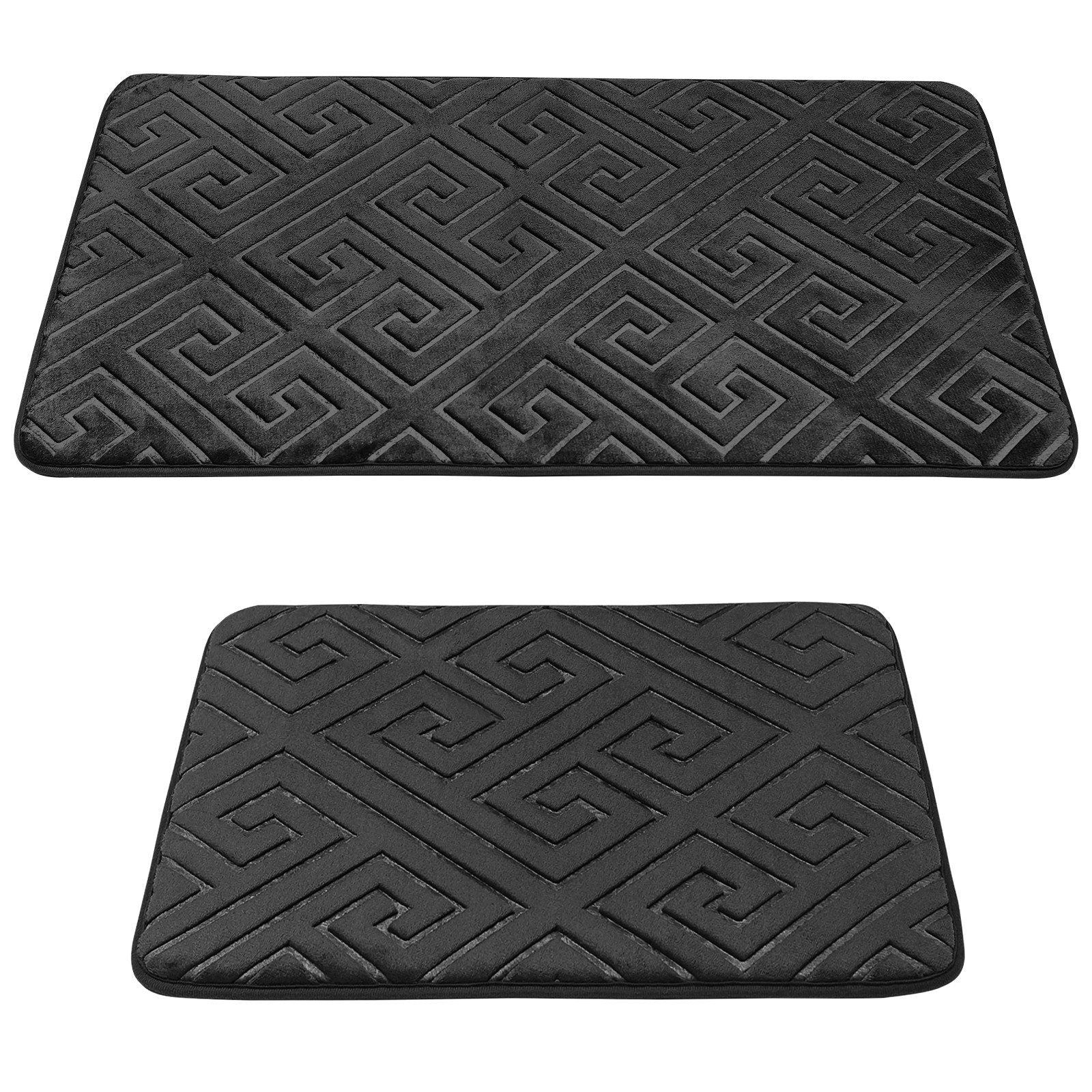Badematte Rutschfeste Badematte Set Wasserabsorbierend Badteppich Set – homelux-shop