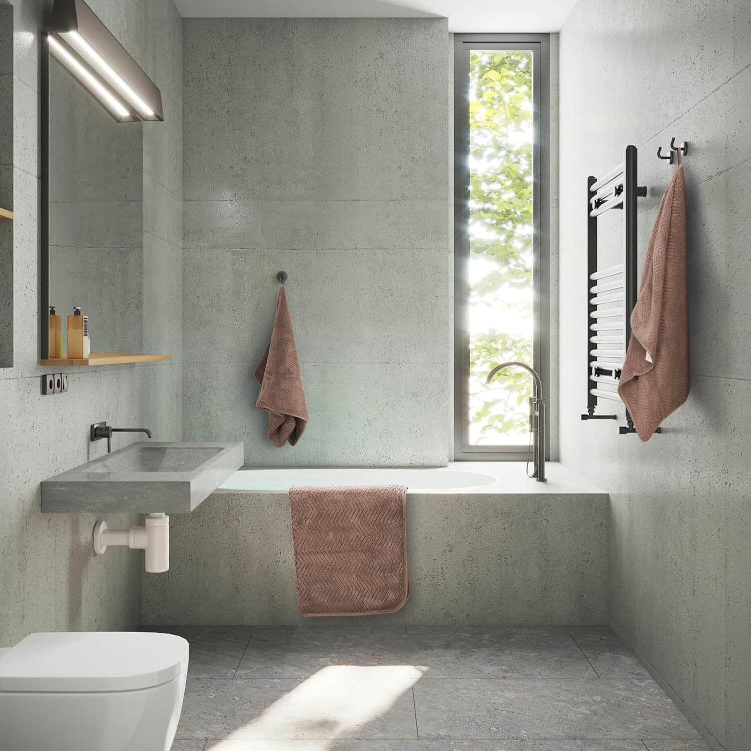 3-teiliges HOMELUX Handtuch-Set – Saugstark