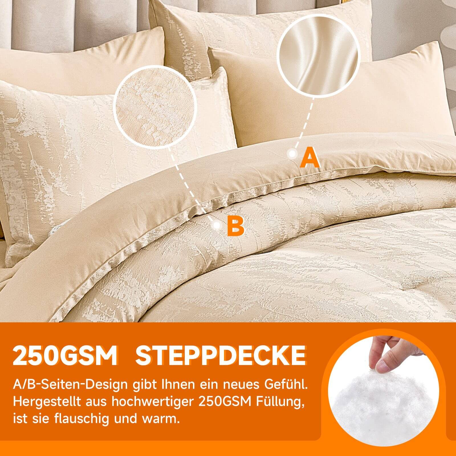 HOMELUX Bettwäsche Set 6-teilig – Komfort und Qualität für Ihr Schlafzimmer