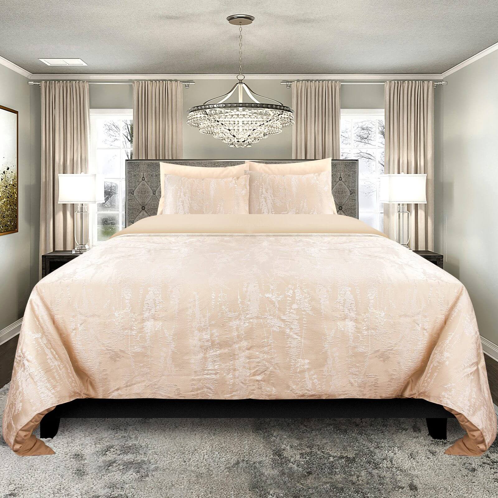 HOMELUX Bettwäsche Set mit Reißverschluss – Einfaches Beziehen für mehr Komfort