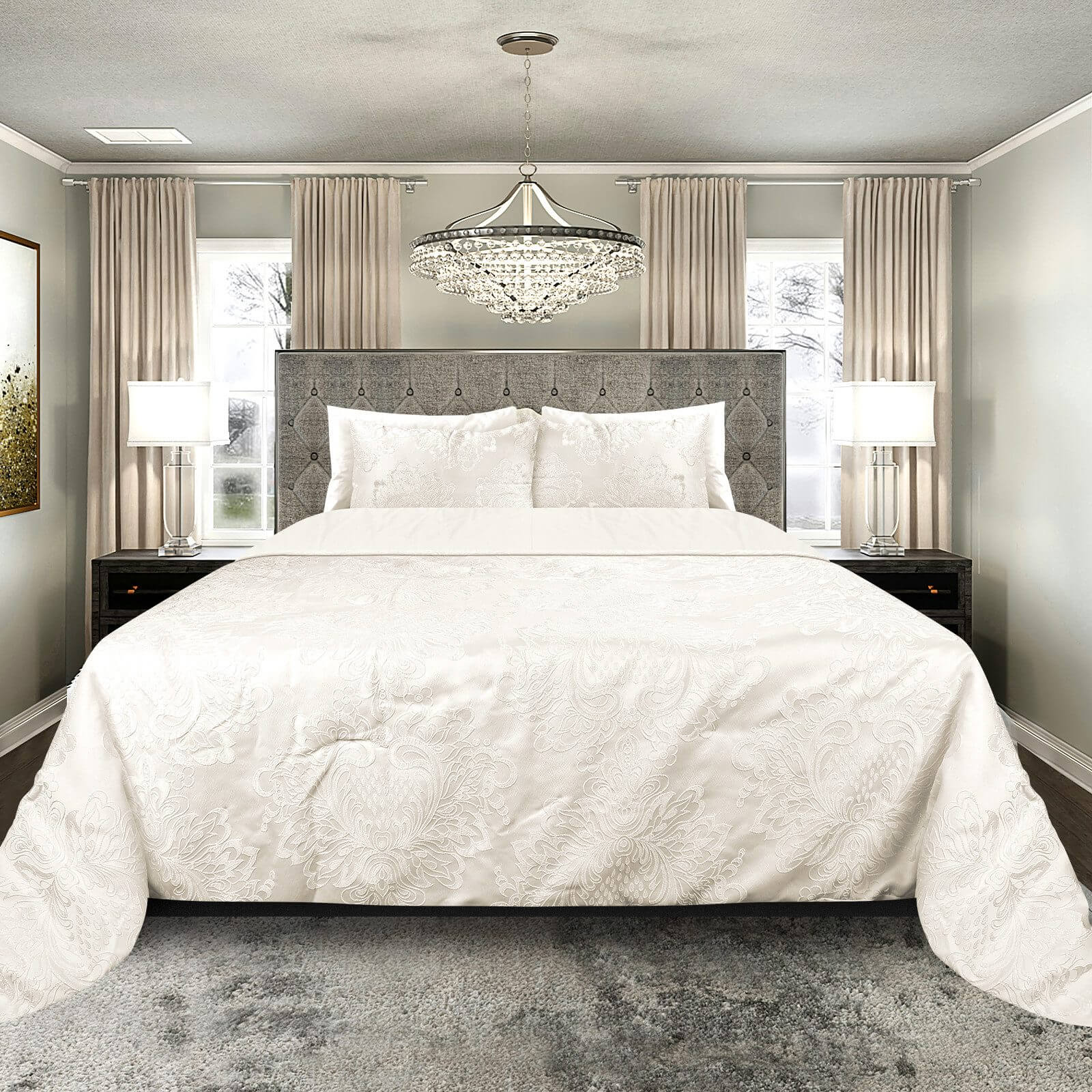 HOMELUX Mikrofaser Bettwäsche Set – Hautfreundlich, langlebig und pflegeleicht