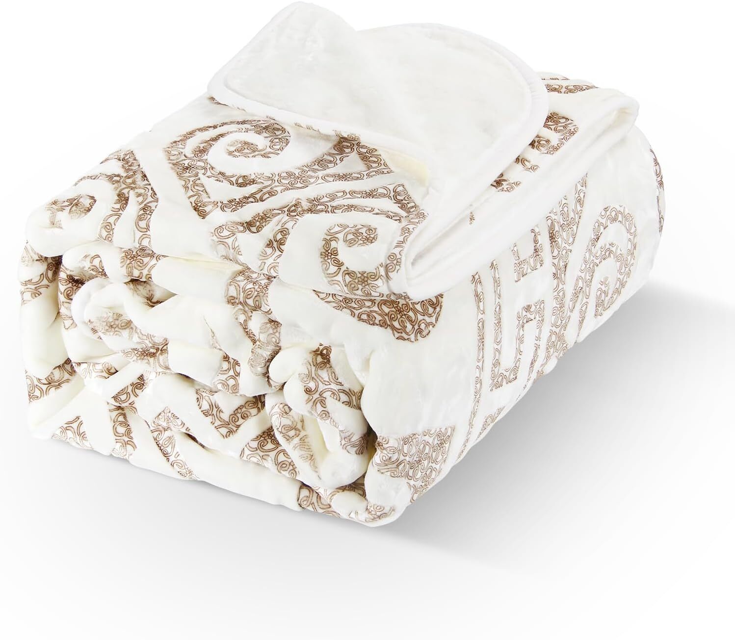 Flauschige Bett-Kuscheldecke aus Heimat-Fleece, 200x240cm