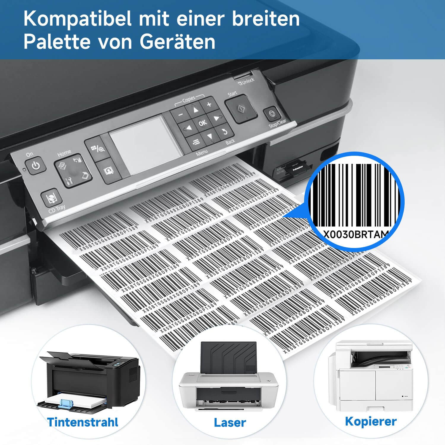 Praktische Lageretiketten für Inventur und Kennzeichnung