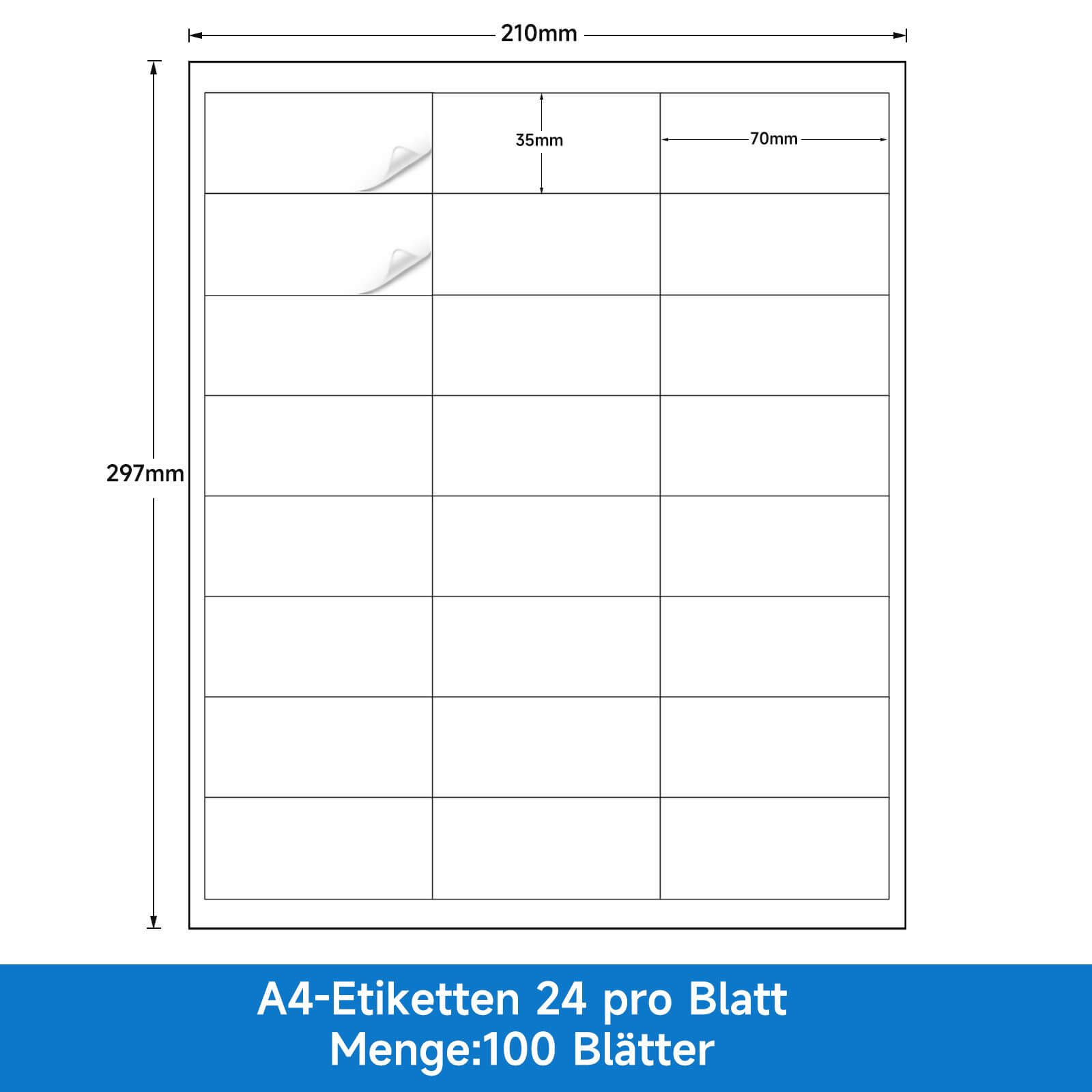 Praktische Lageretiketten für Inventur und Kennzeichnung