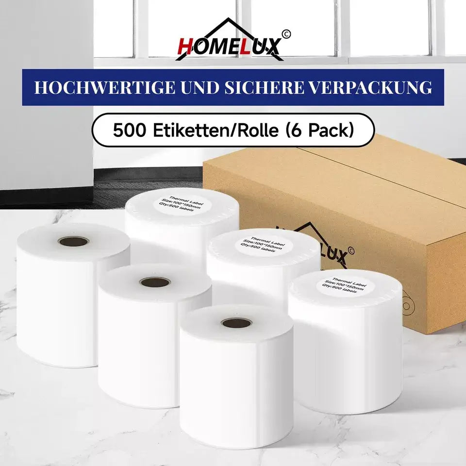 Versandetiketten 4x6 Zoll für schnelle Beschriftung