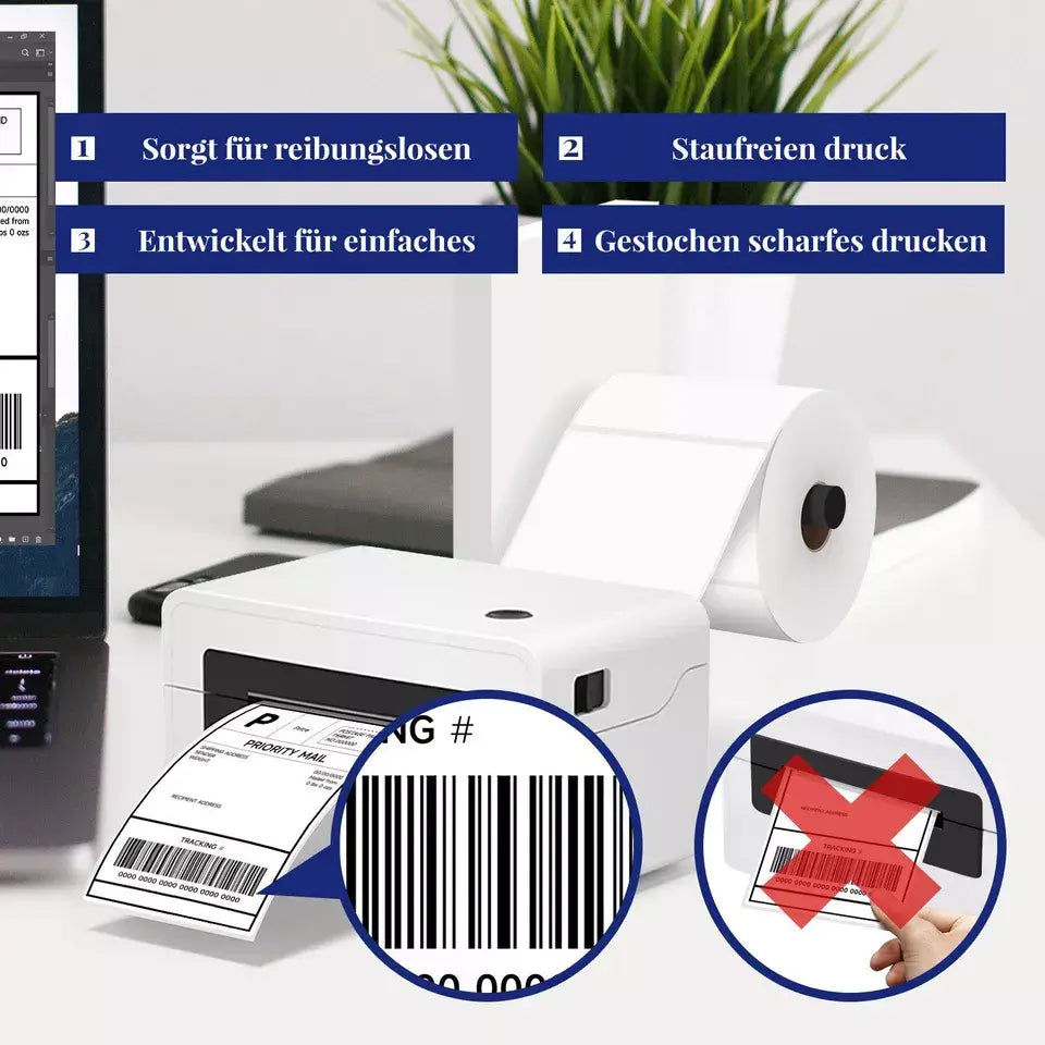 100x150 mm Etiketten für effiziente Lagerverwaltung