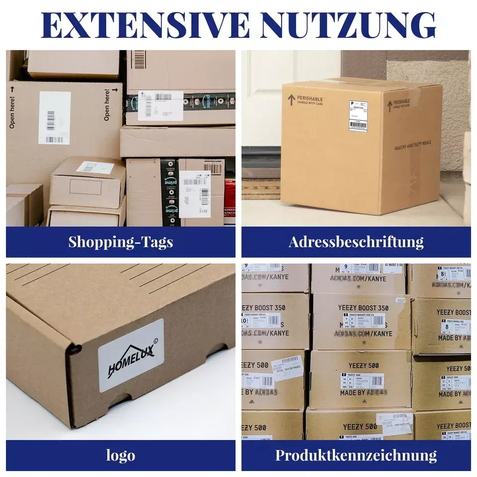 Perfekte Thermoetiketten für Online-Shops und Versand