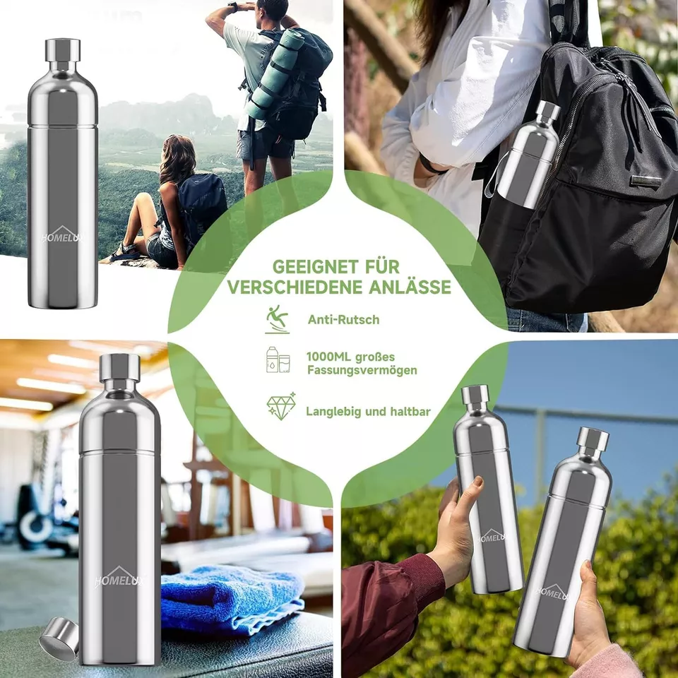 Soda Maker, Sparkling Water Machine With 1L PET Bottles Bpa-Free, Soda Maker