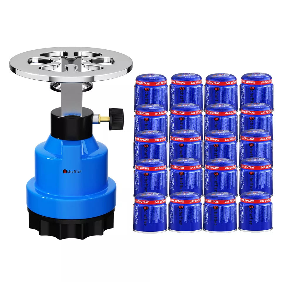 Kompakter und robuster Gaskocher für schnelles und einfaches Kochen im Freien