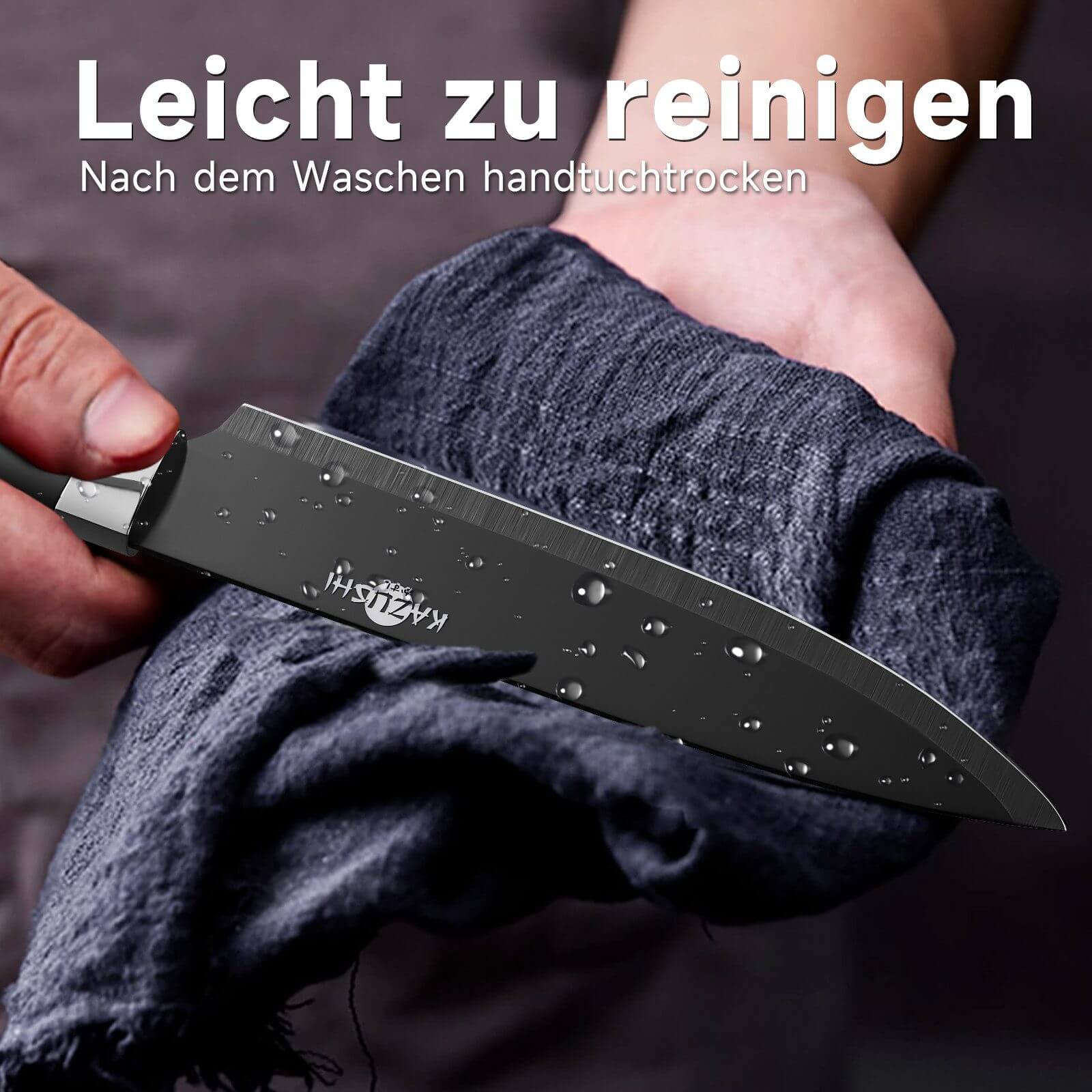 Ergonomische Messer mit rutschfestem Griff – Komfortables Schneiden für Profis.