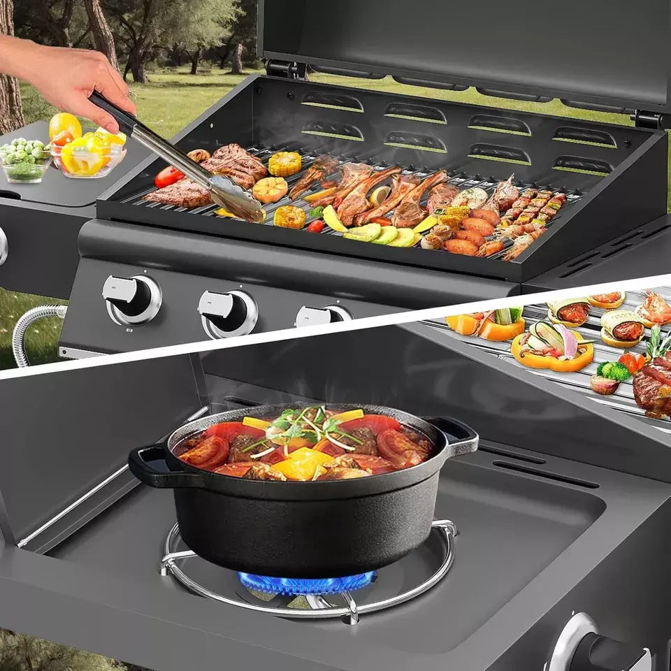 Gasgrill mit großer Grillkammer für BBQ-Liebhaber