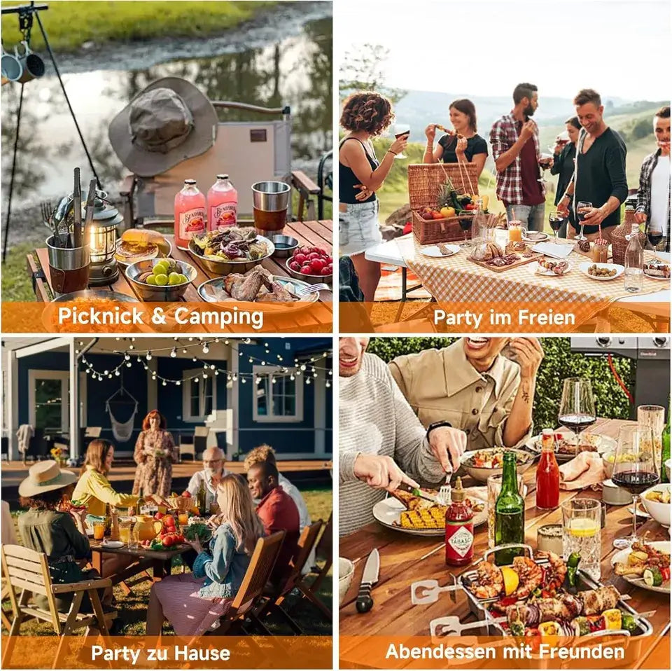 Gasgrill mit extra Stauraum für Zubehör