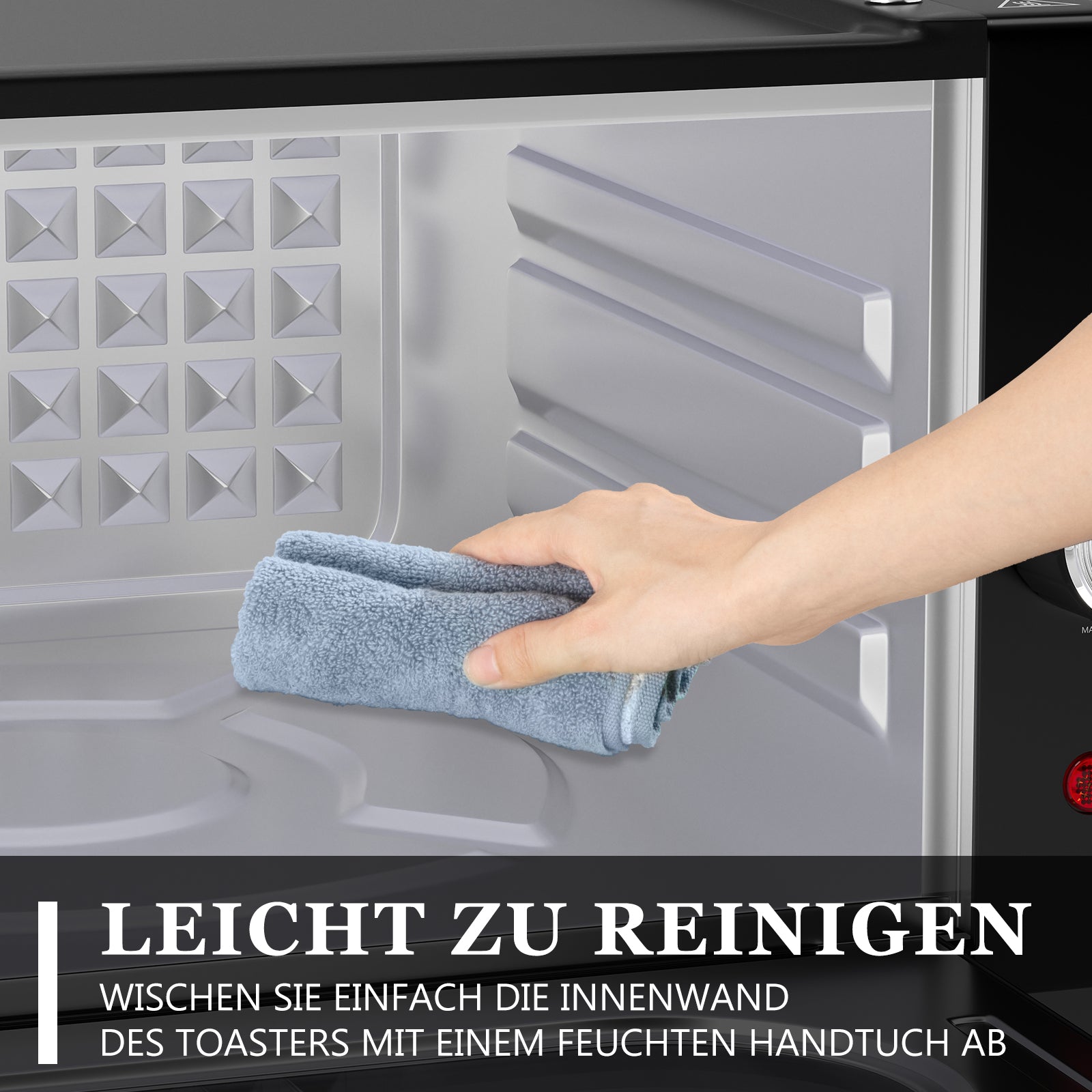 2100W runder Ofen für Naan, Pizza und Lahmacun