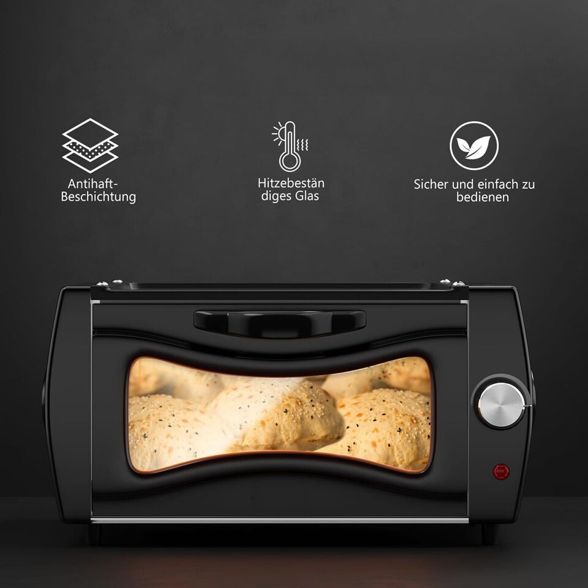 Scheffler Mini Tandoor Ofen Oven Pizza Chapati Roti Lahmacun Manakish Naan Brot