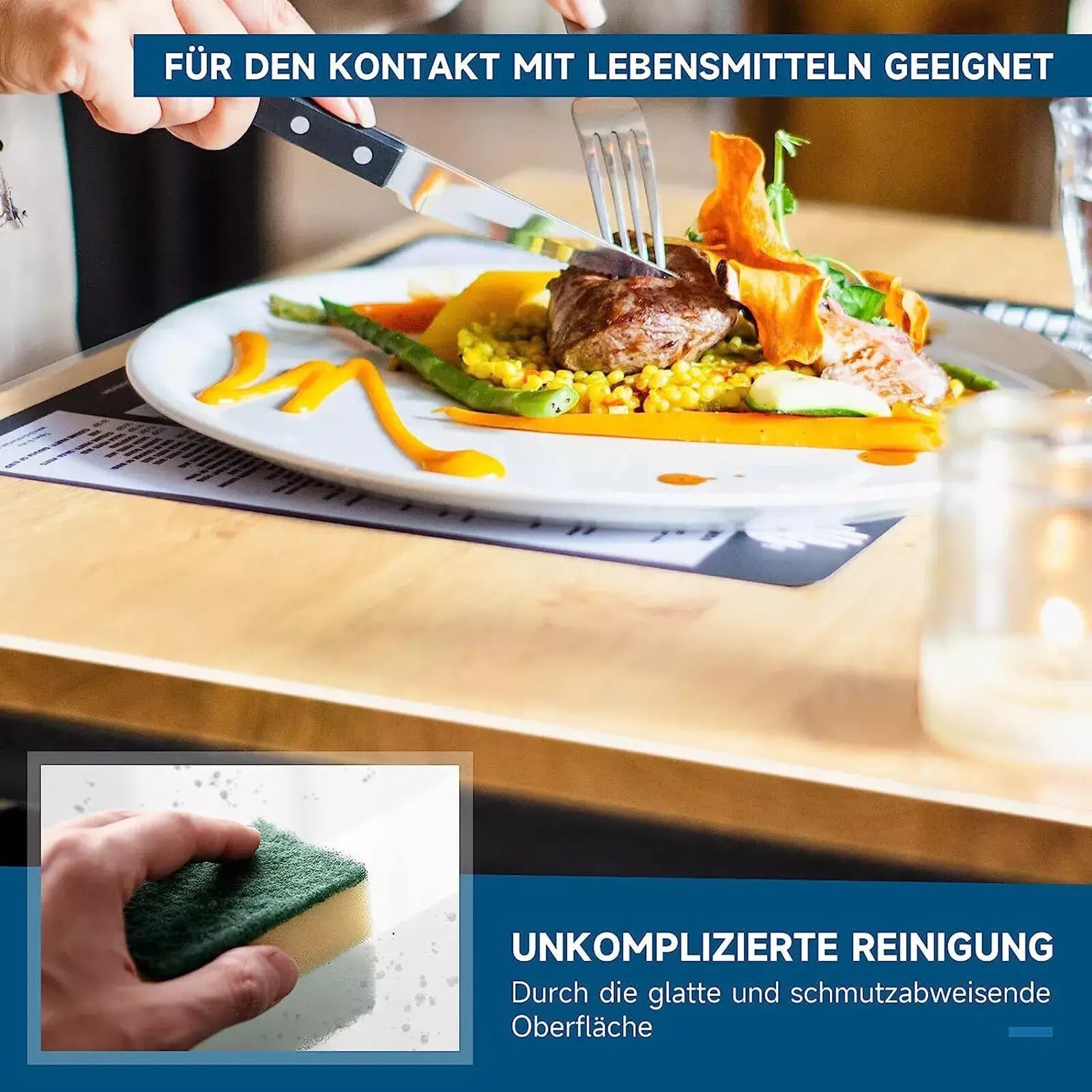 HOMELUX Schutzfolie - Ideal für alle Tischgrößen