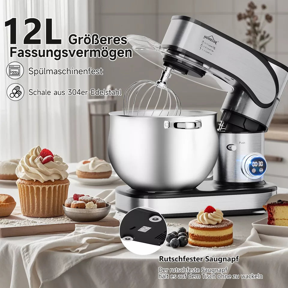 Hochleistungs-Küchenmaschine für Hobby- und Profibäcker