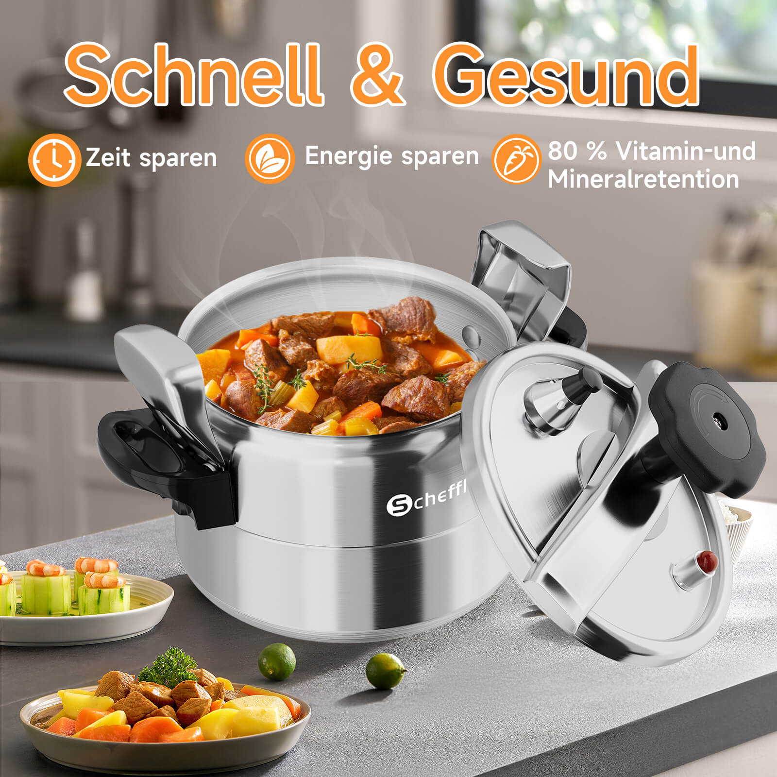 Professioneller 25L-Druckkochtopf für Kantinen