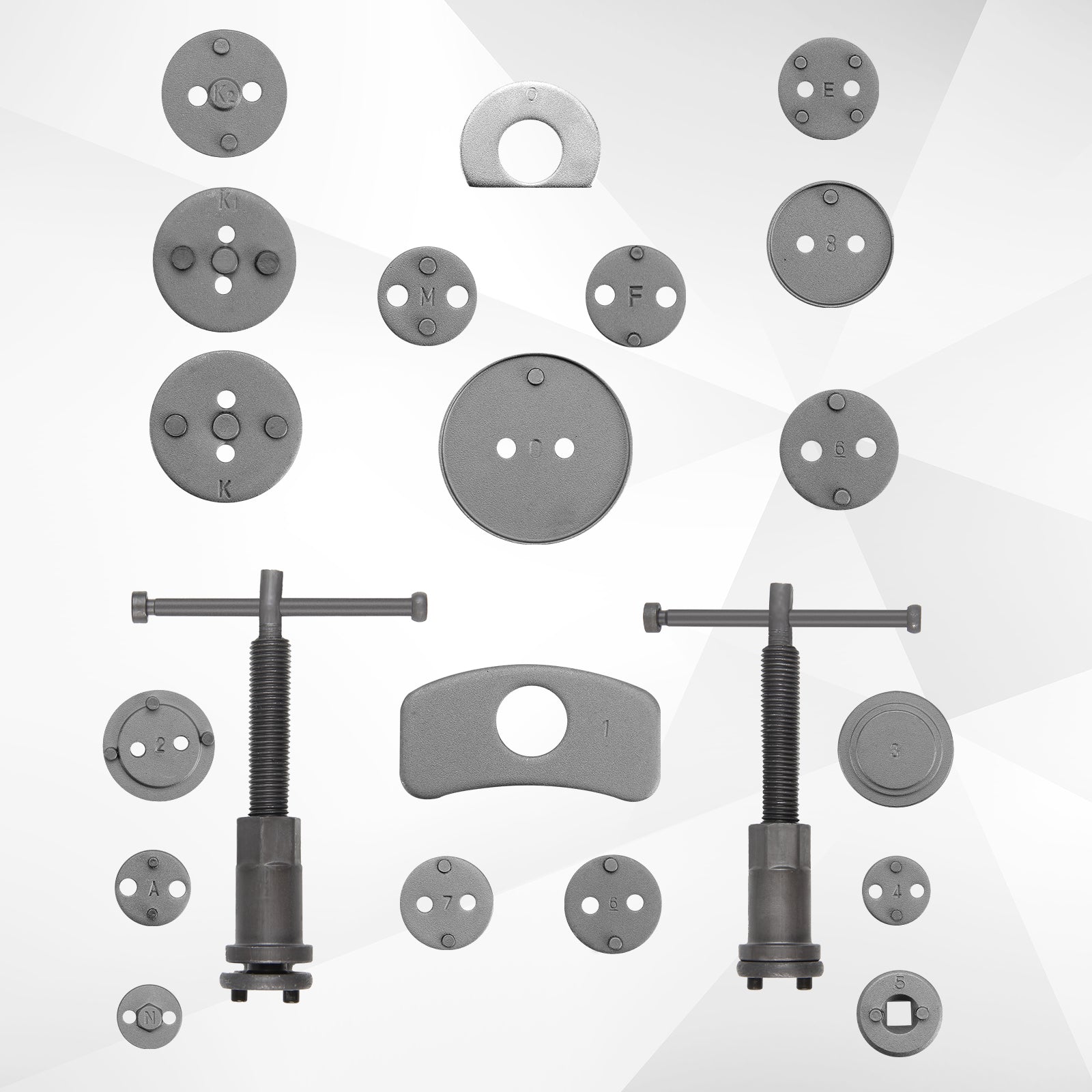 21 tlg. Universal Bremskolbenrücksteller Set Bremssattel Kolben Wind Zurück Tool Kit