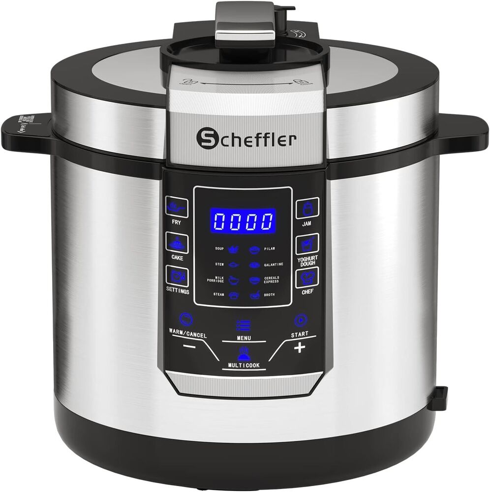 Multicooker 6L 1000W stainless steel rice cooker pressure cooker steamer rice