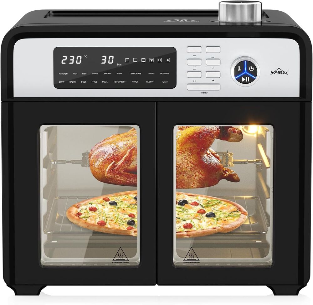 5,5L XXL Heißluftfritteuse – Für fettfreies Kochen und knusprige Ergebnisse