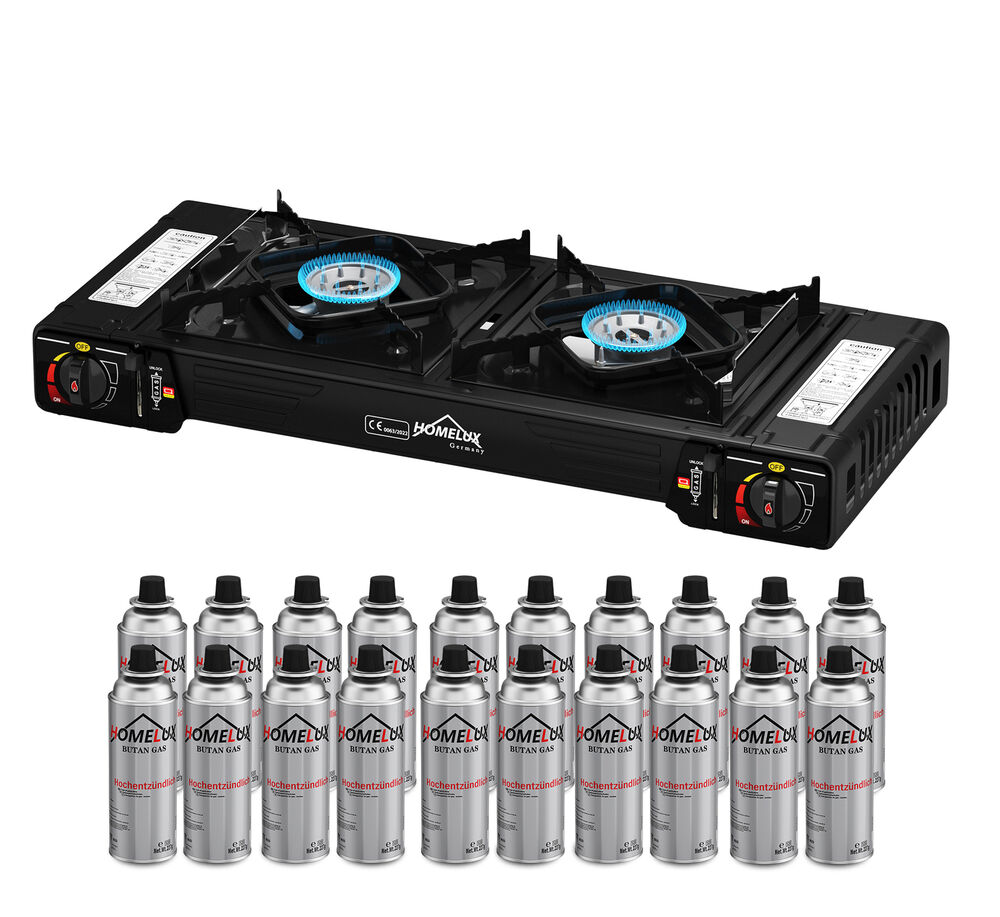 Windgeschützter Campingkocher mit optimaler Wärmeableitung