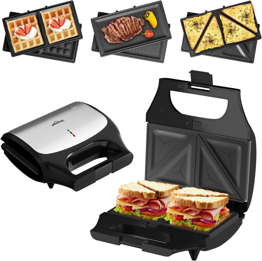 Tragbarer Sandwichmaker für Reisen, Camping und Wohnheime.