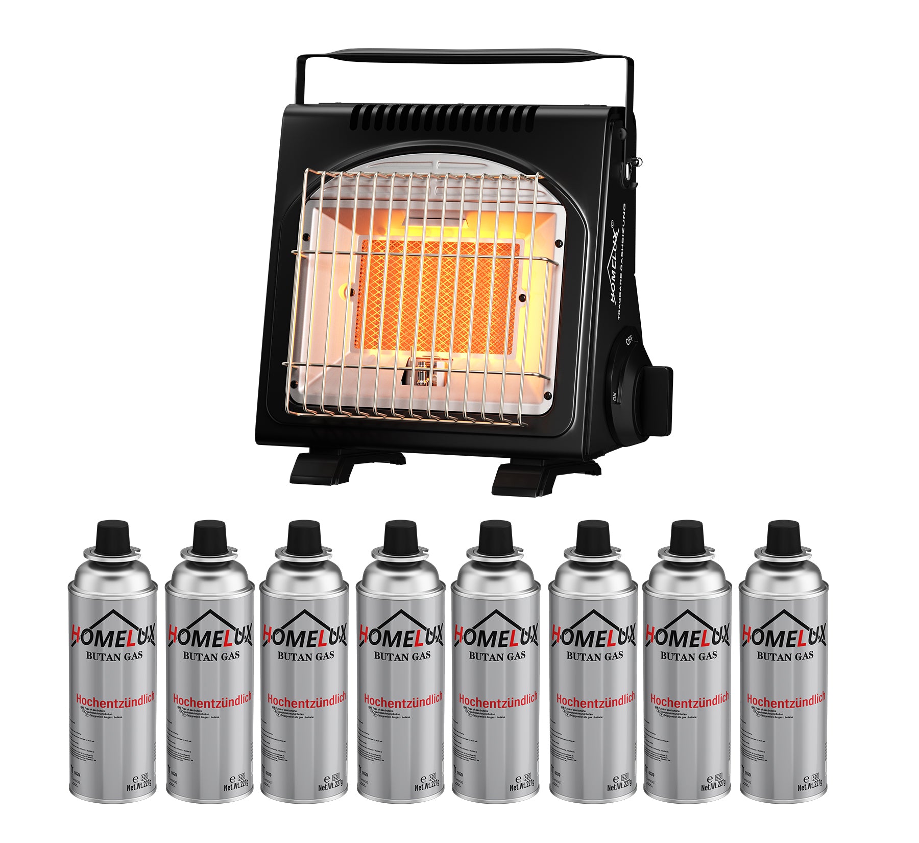Gasheizer für den Einsatz im Garten – Perfekt für entspannte Stunden im Freien.