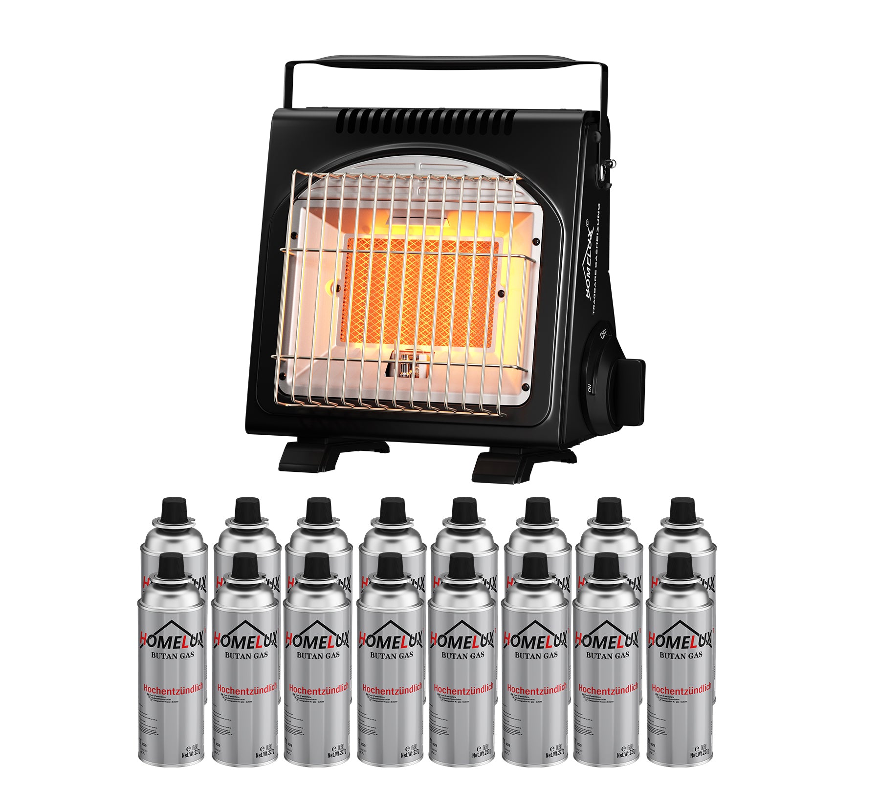 Outdoor-Gasheizer für Baumarkt und Baustellen – Flexibel einsetzbar und leistungsstark.