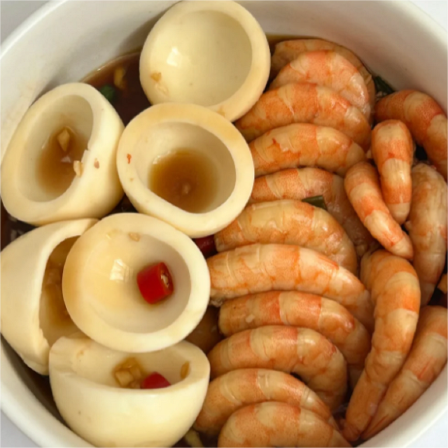 What is a delicious dish that can be made using eggs alone?